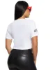 New York Hanky Hem Cropped Graphic Tee sold by Rainbow
