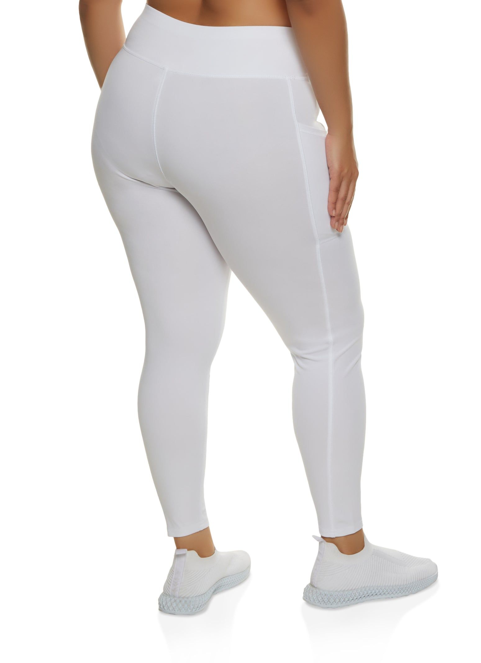 Plus Size Cell Phone Pocket Leggings sold by Rainbow product image thumbnail 2