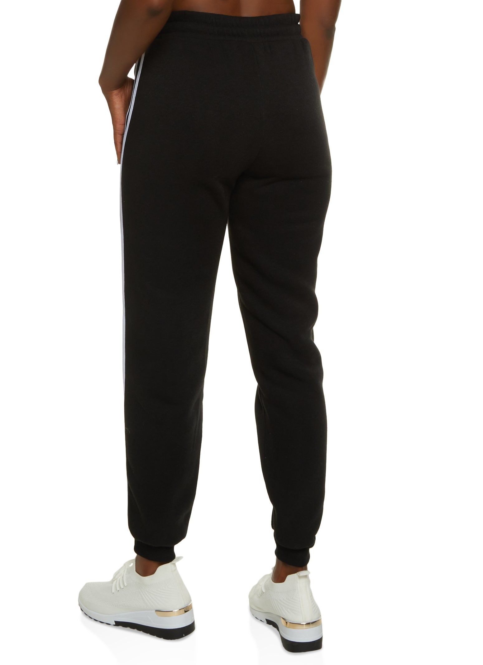 Side Striped Fleece Joggers sold by Rainbow product image thumbnail 2