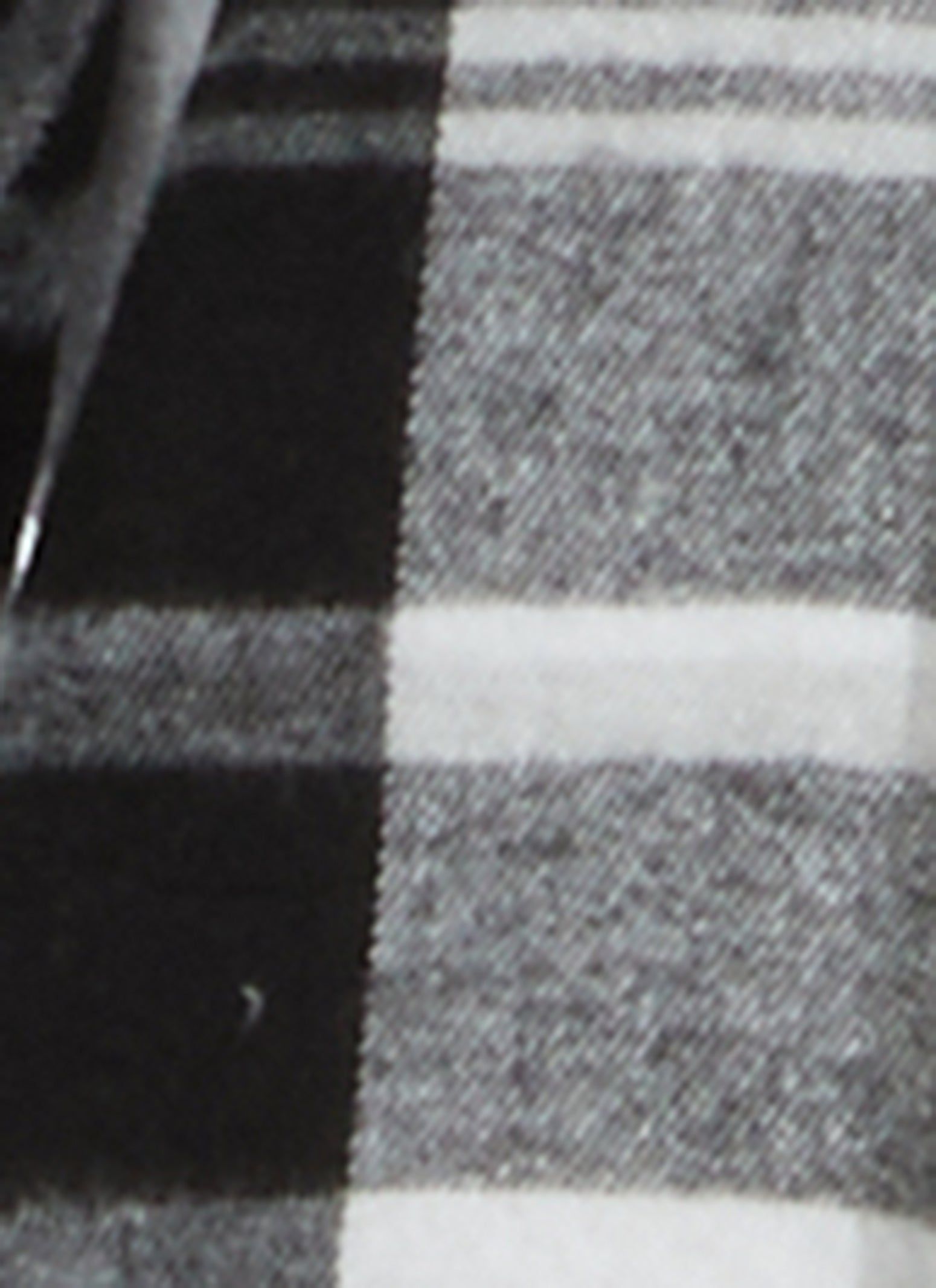 Plaid Button Front Pocket Detail Shacket sold by Rainbow product image thumbnail 4