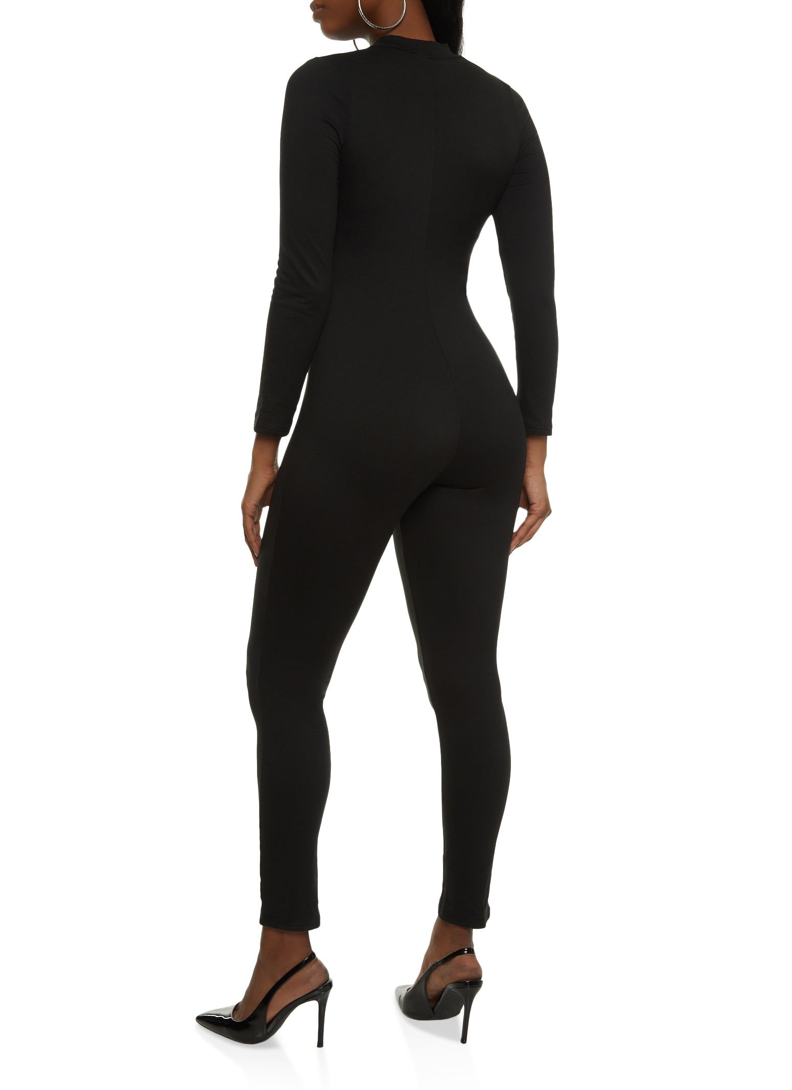 Zip Neck Long Sleeve Catsuit sold by Rainbow product image thumbnail 2