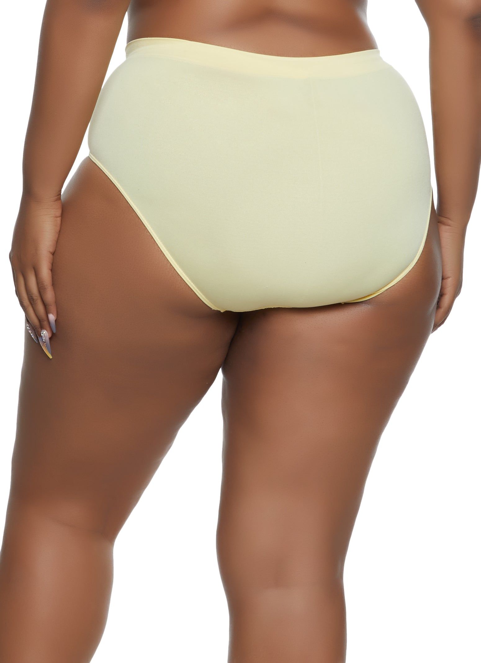 Plus Size Basic Colored Bikini Panty sold by Rainbow product image thumbnail 2