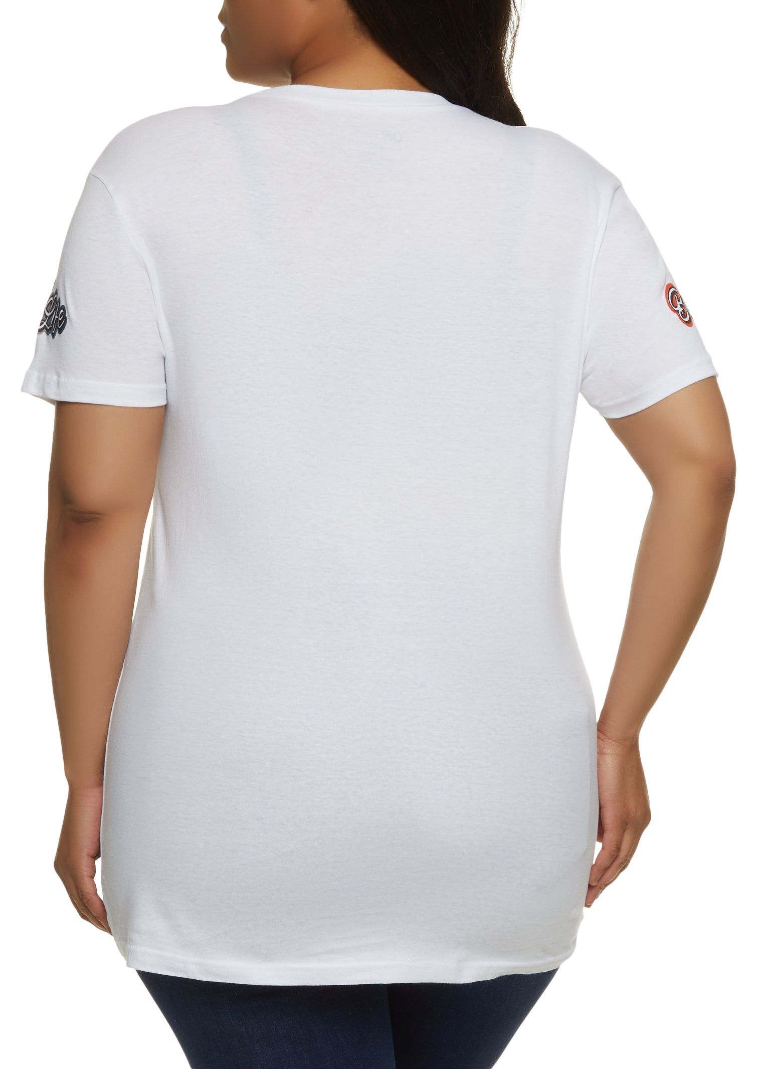 Plus Size Living My Best Life Graphic T Shirt sold by Rainbow product image thumbnail 2