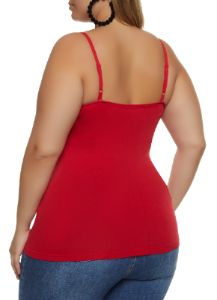Plus Size Scoop Neck Seamless Cami sold by Rainbow