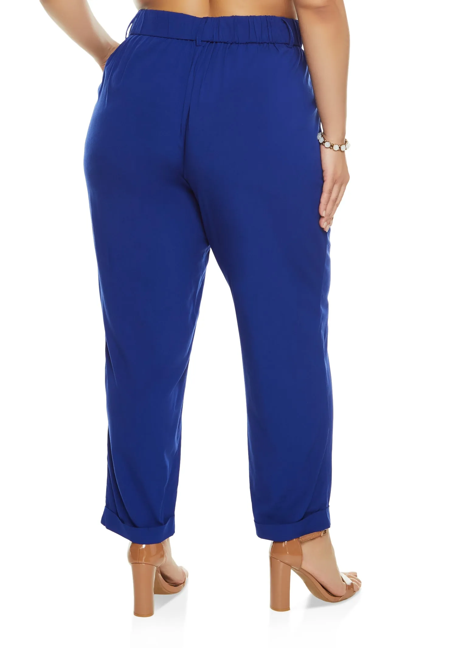 Plus Size Straight Fit Dress Pants sold by Rainbow product image thumbnail 2