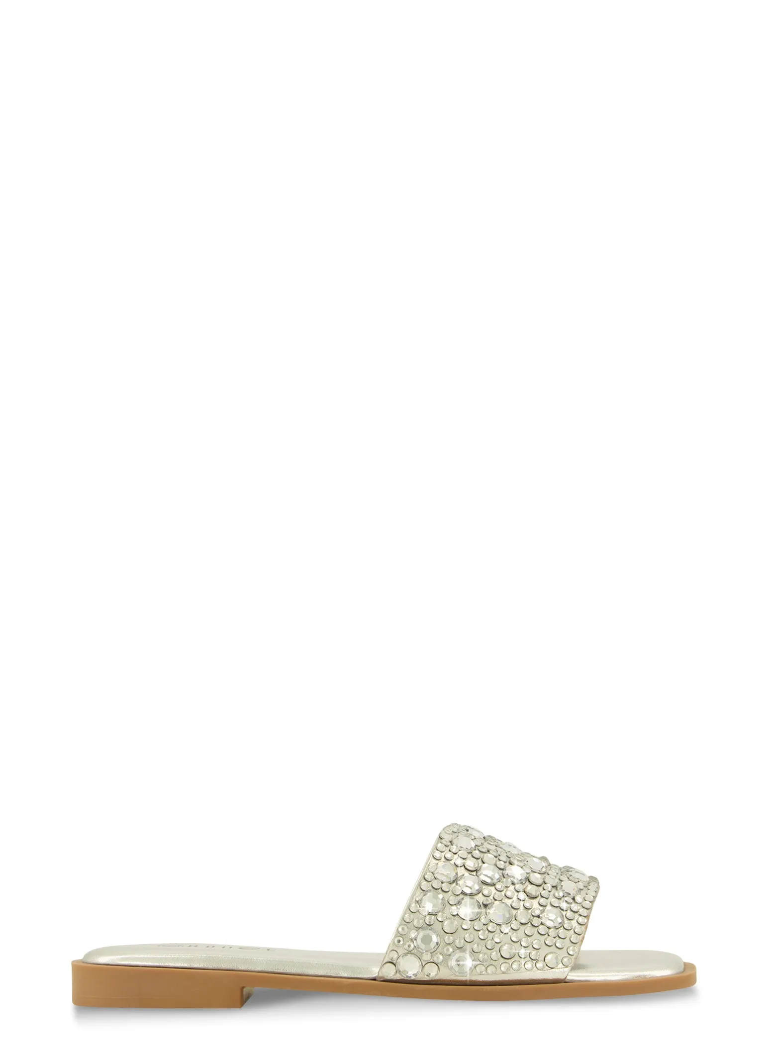 Rhinestone Band Square Toe Slide Sandals sold by Rainbow product image thumbnail 2