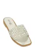 Rhinestone Band Square Toe Slide Sandals sold by Rainbow