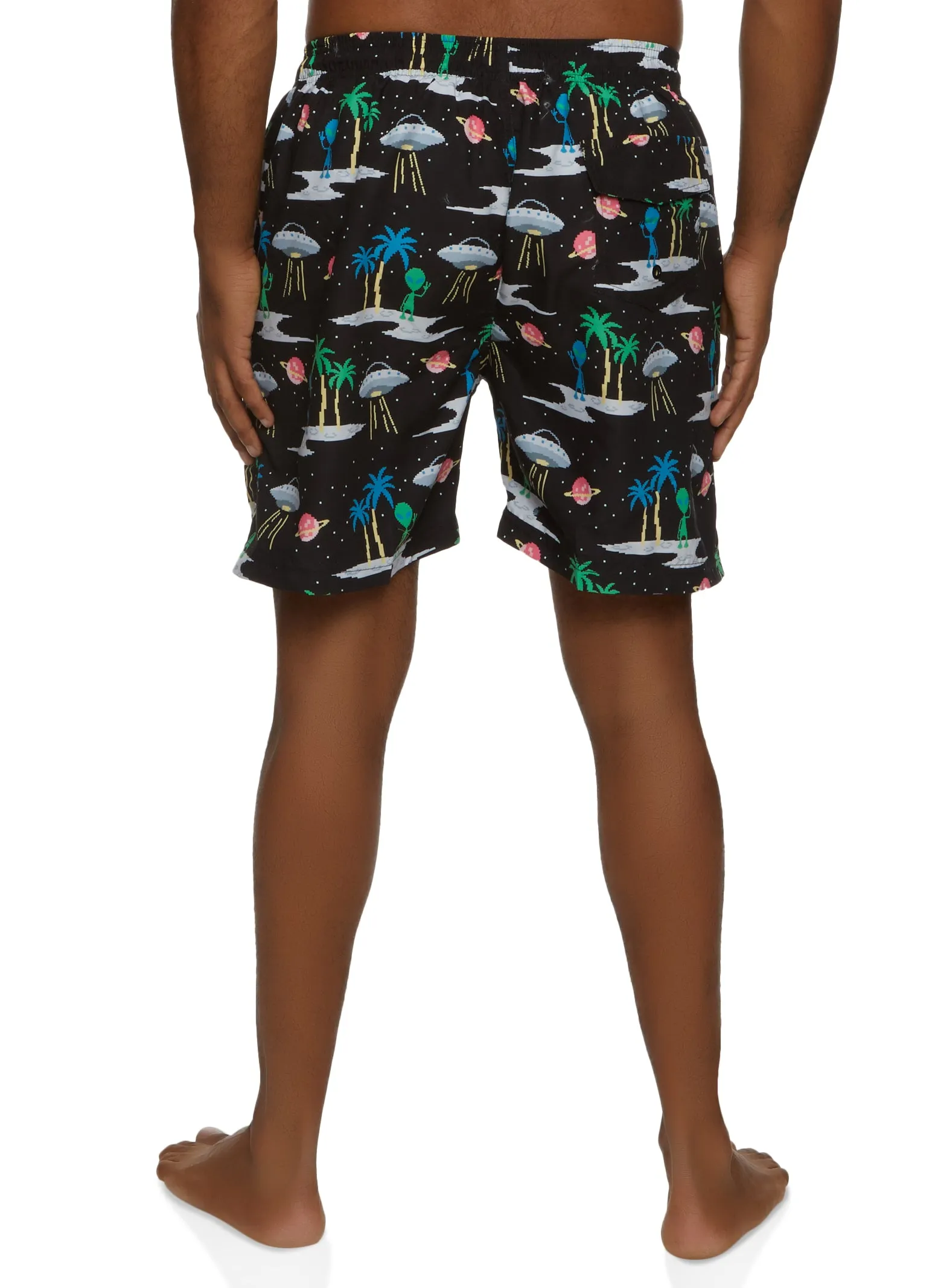 Mens Printed Swim Trunks sold by Rainbow product image thumbnail 3