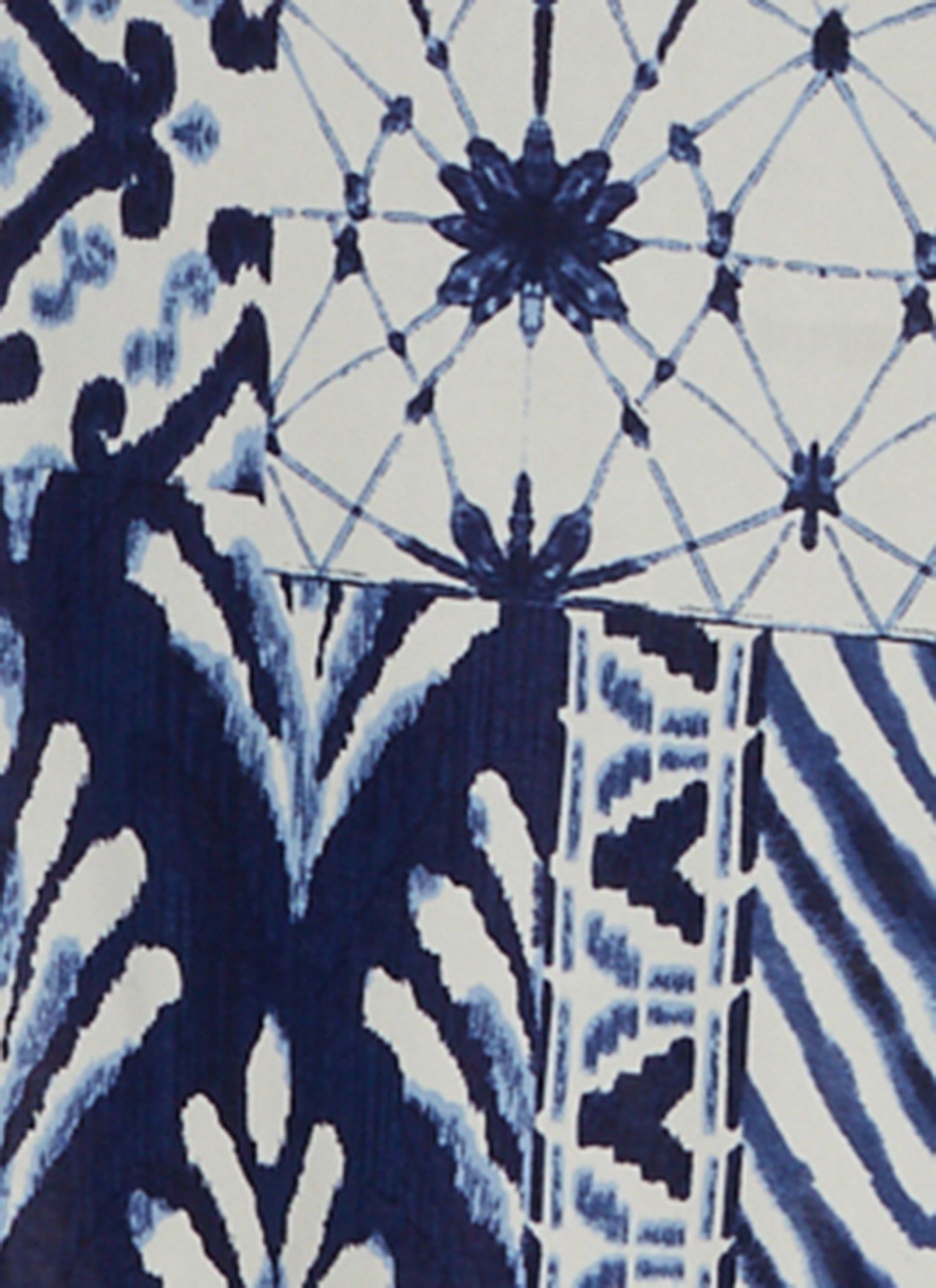 Plus Size Mixed Print Faux Wrap Maxi Dress sold by Rainbow product image thumbnail 4