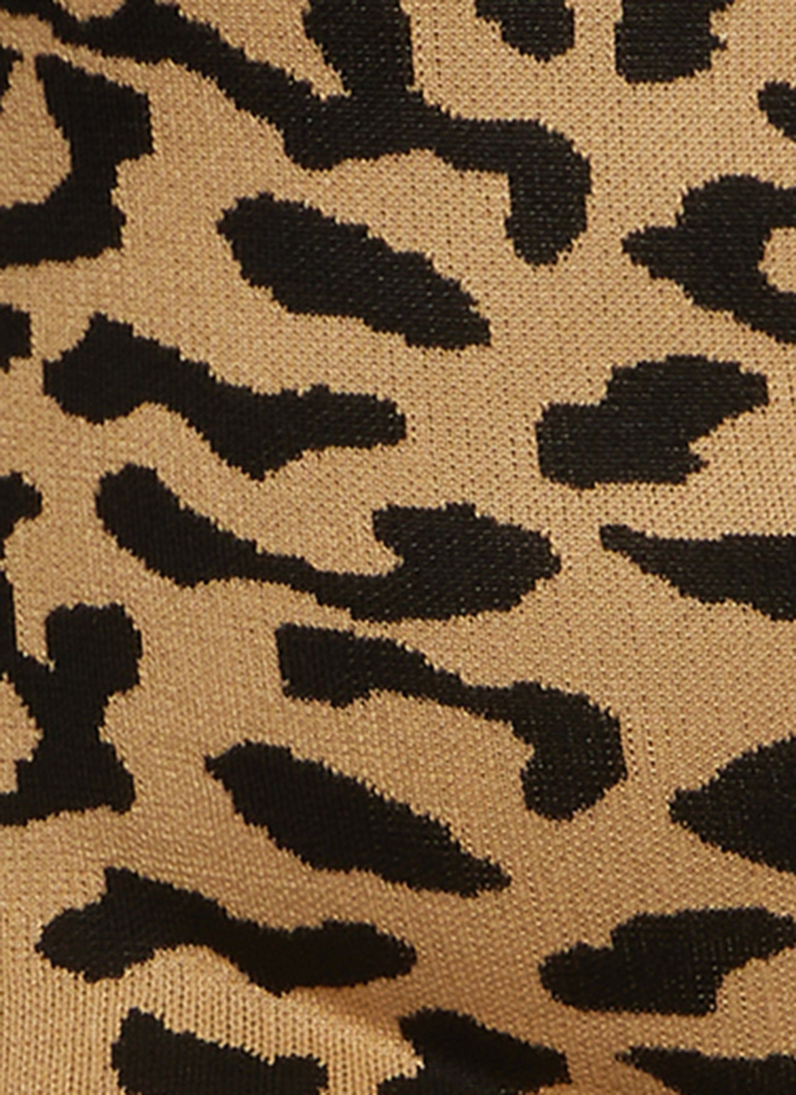 Plus Size Leopard Print Keyhole Sweater Dress sold by Rainbow product image thumbnail 4