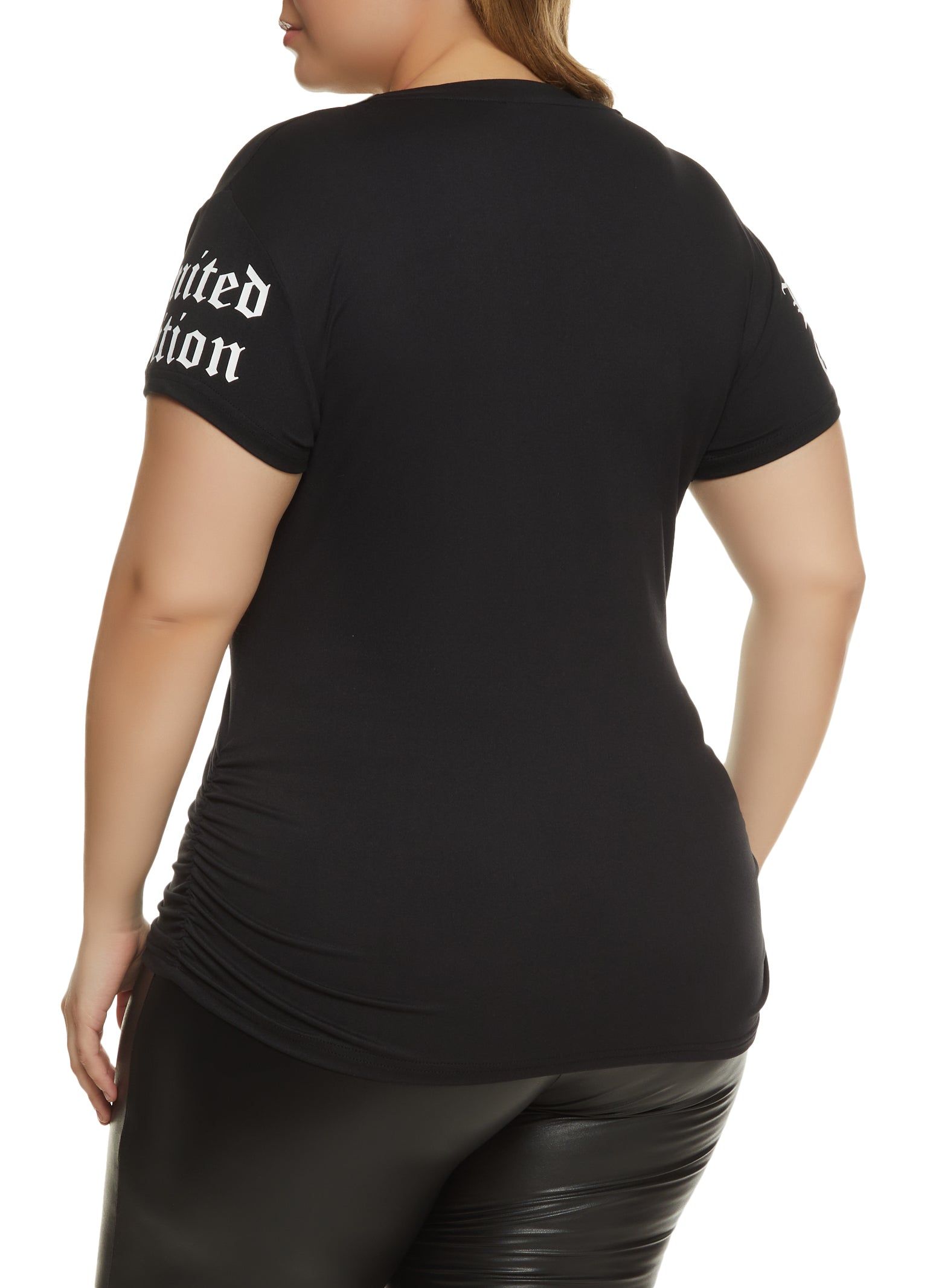 Plus Size Limited Edition Love Yourself Graphic Tee sold by Rainbow product image thumbnail 2