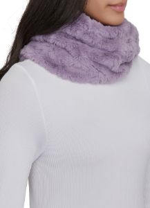 Faux Fur Cowl Scarf sold by Rainbow