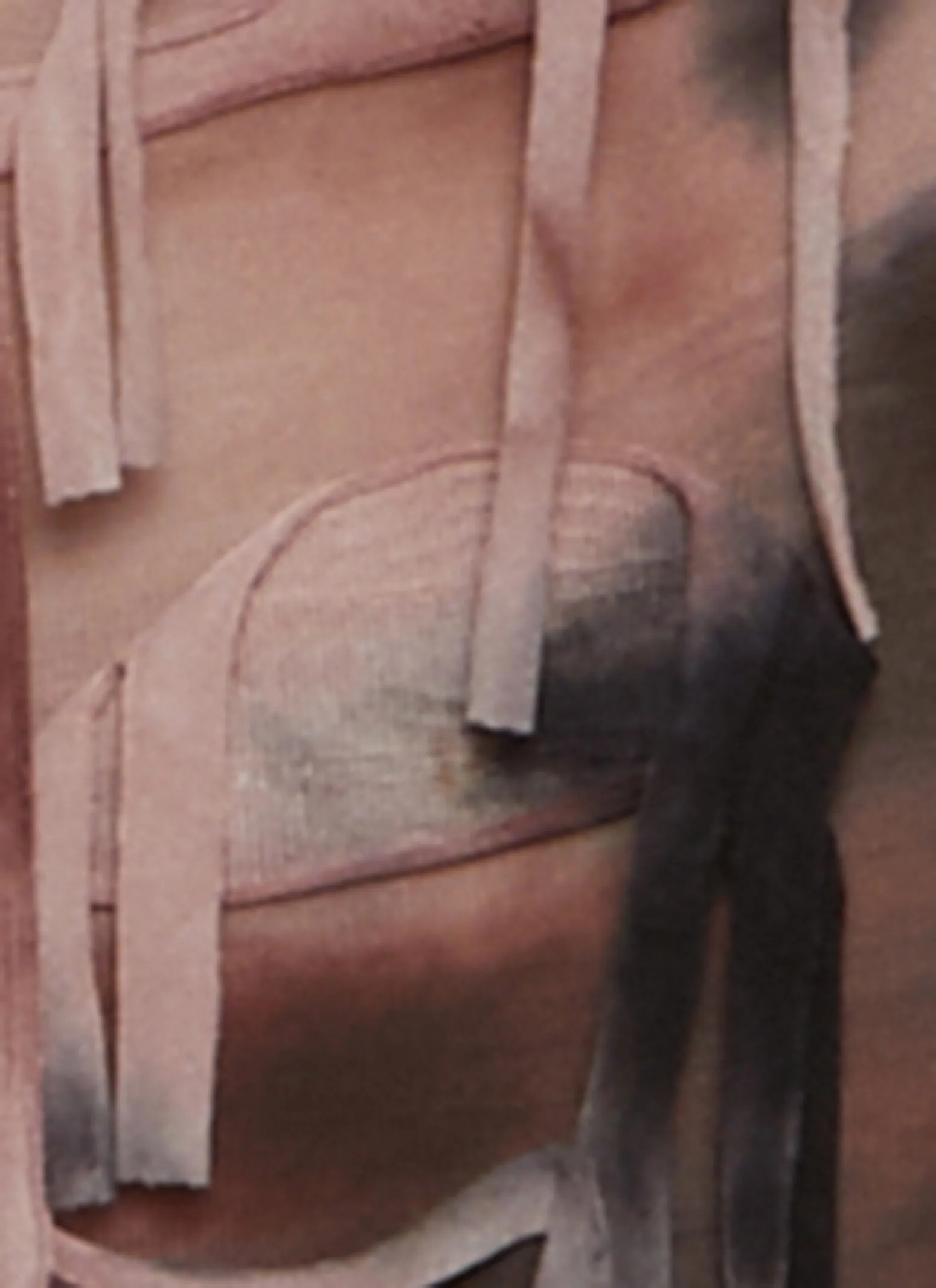 Distressed Bandeau Crop Top sold by Rainbow product image thumbnail 4