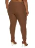 Plus Size Ribbed Knit High Waist Leggings sold by Rainbow