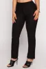 Ribbed Drawstring High Waist Straight Leg Pants sold by Rainbow