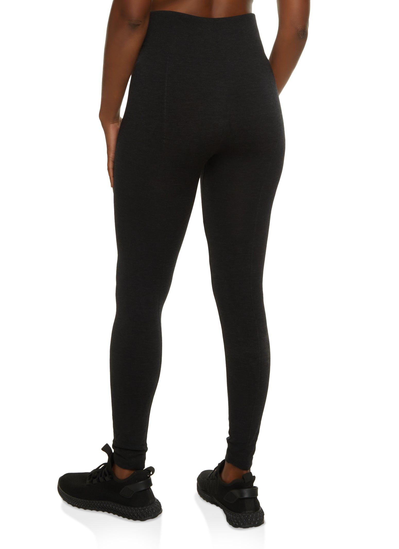 Basic Fleece High Waist Seamless Leggings sold by Rainbow product image thumbnail 2