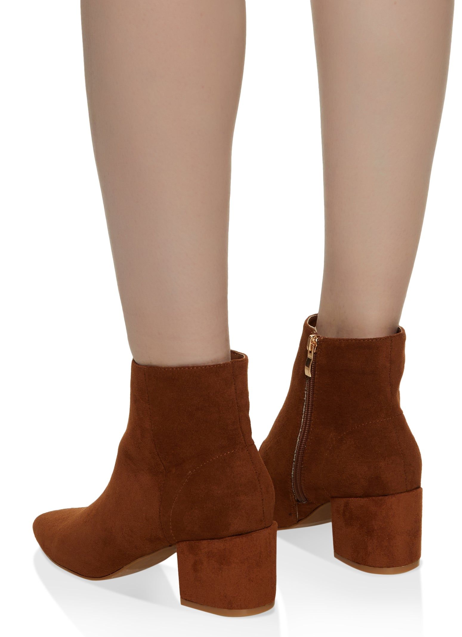Pointed Toe Mid Heel Booties sold by Rainbow product image thumbnail 3