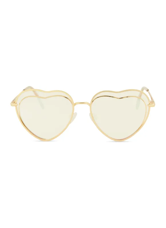 Heart Shape Sunglasses sold by Rainbow