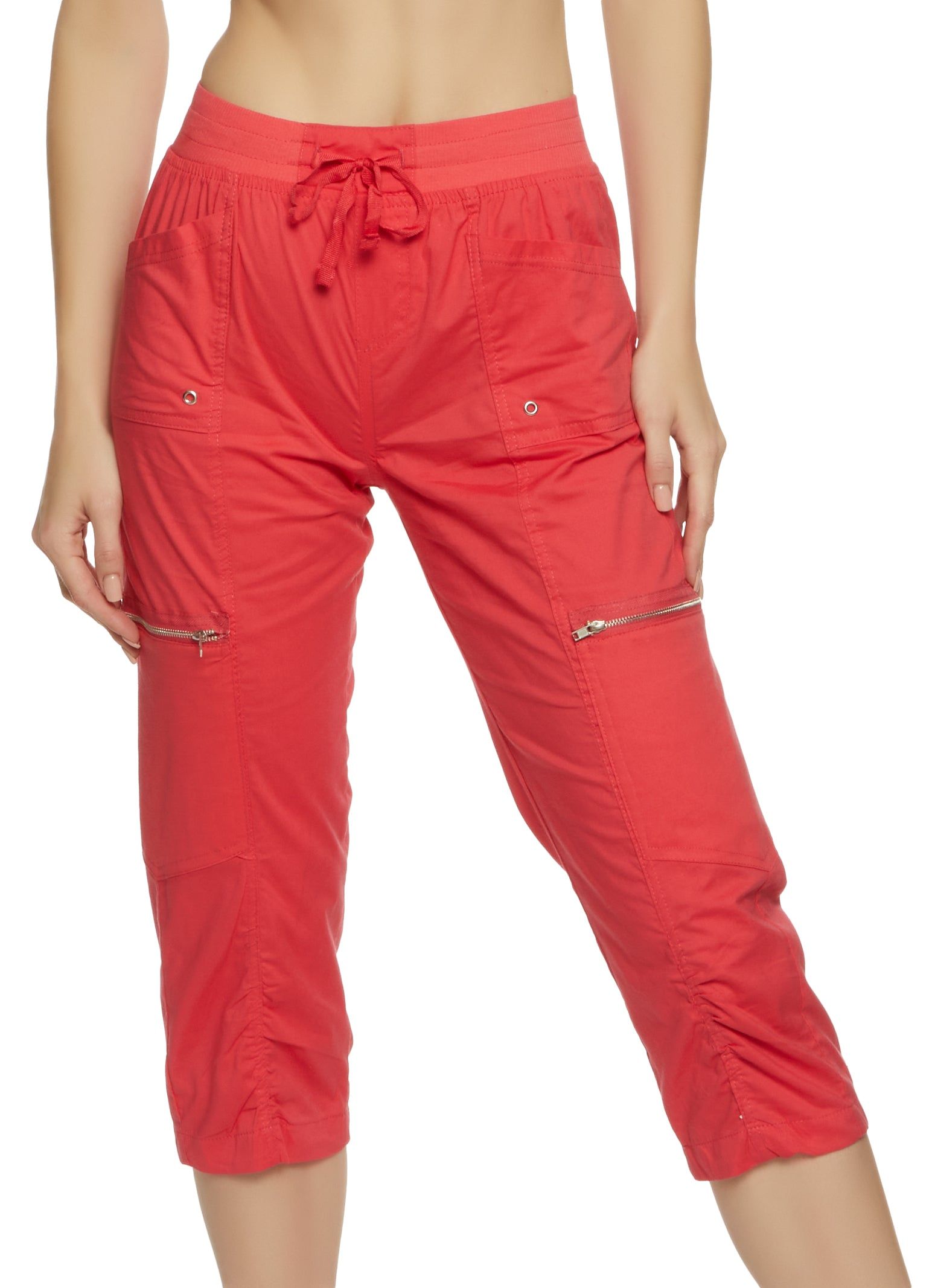 Zip Pocket Capri Pants sold by Rainbow