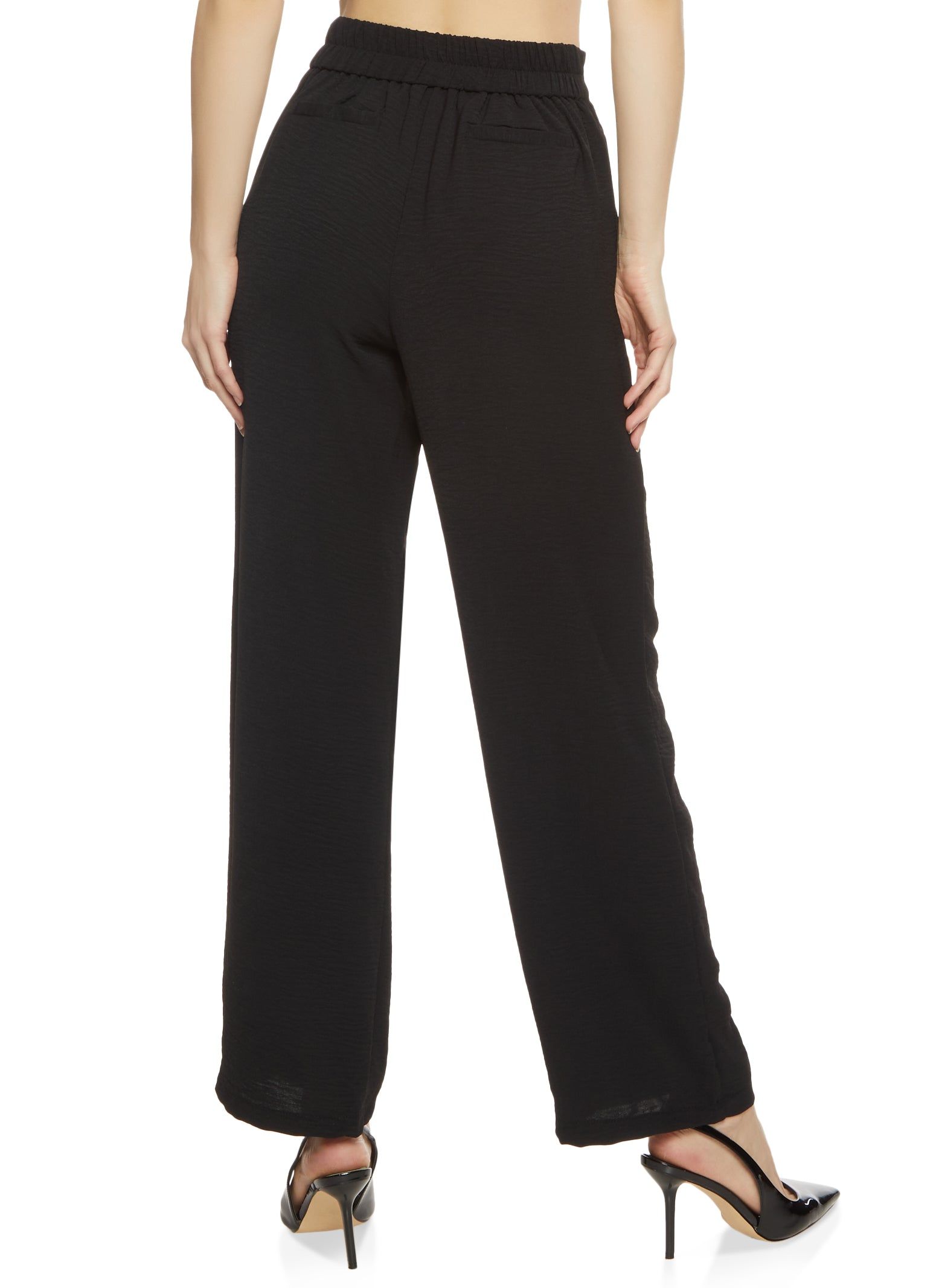 Pleated Front Wide Leg Pants sold by Rainbow product image thumbnail 2