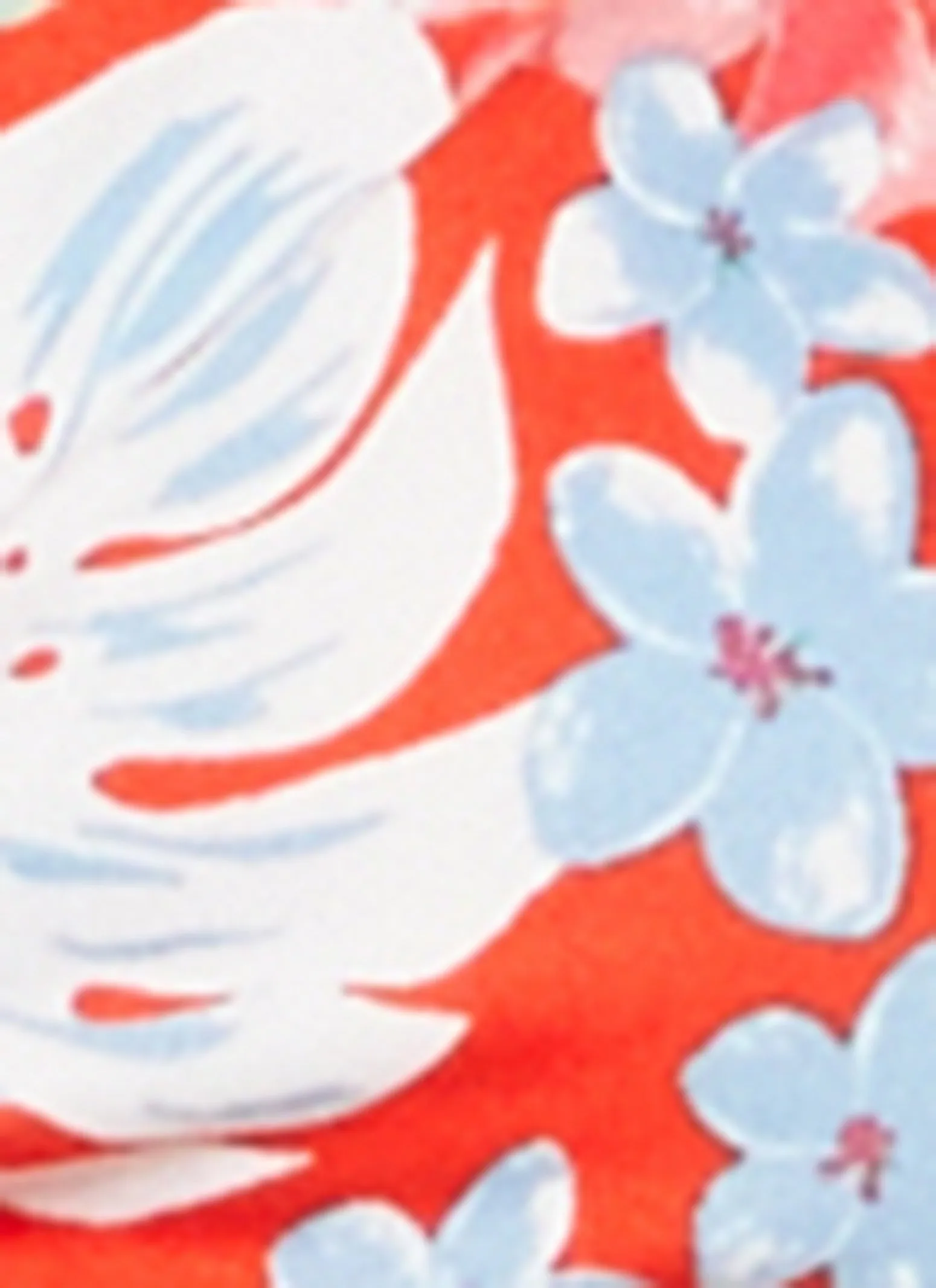 Almost Famous Printed Ruched Off the Shoulder Crop Top sold by Rainbow product image thumbnail 3