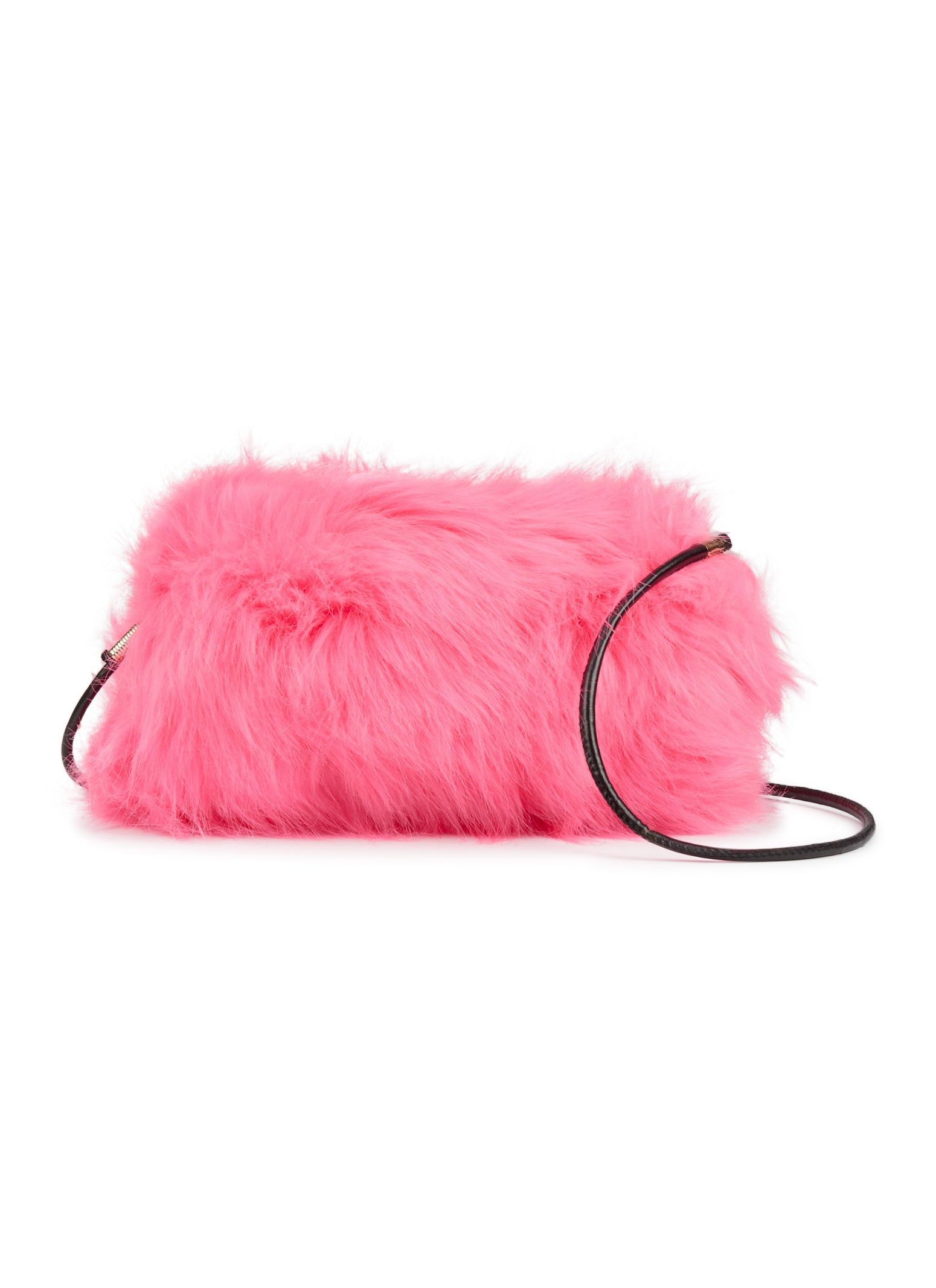 Faux Fur Zip Crossbody Bag sold by Rainbow product image thumbnail 3