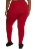 Plus Size Solid High Rise Waistband Leggings sold by Rainbow