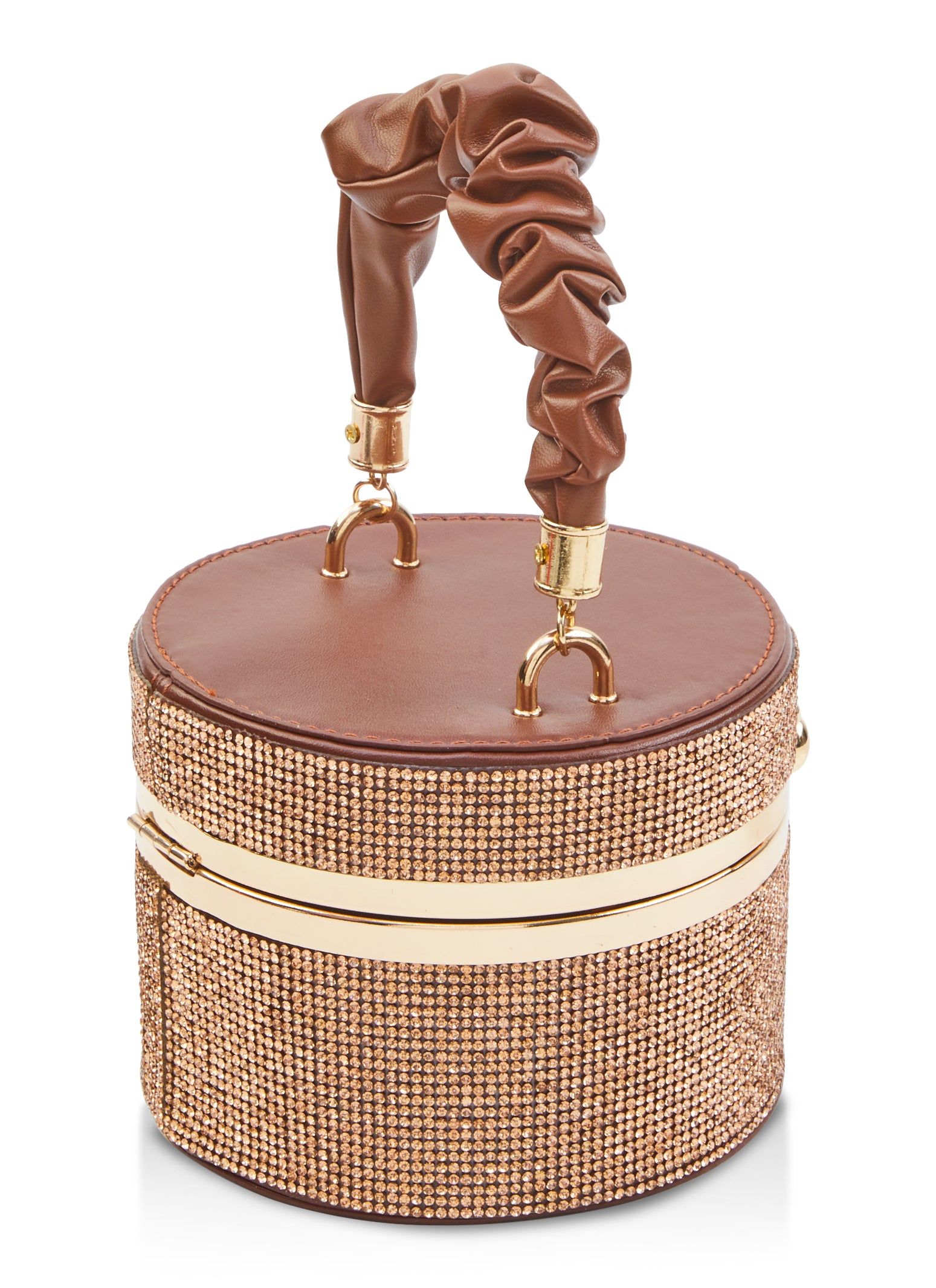 Rhinestone Mini Convertible Cylinder Bag sold by Rainbow product image thumbnail 3