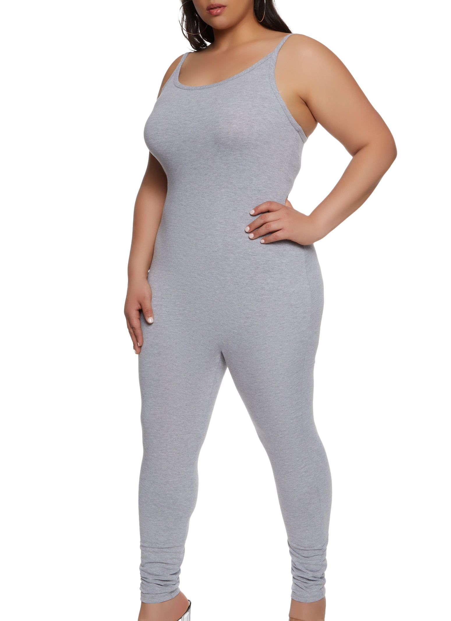 Plus Size Cami Catsuit sold by Rainbow