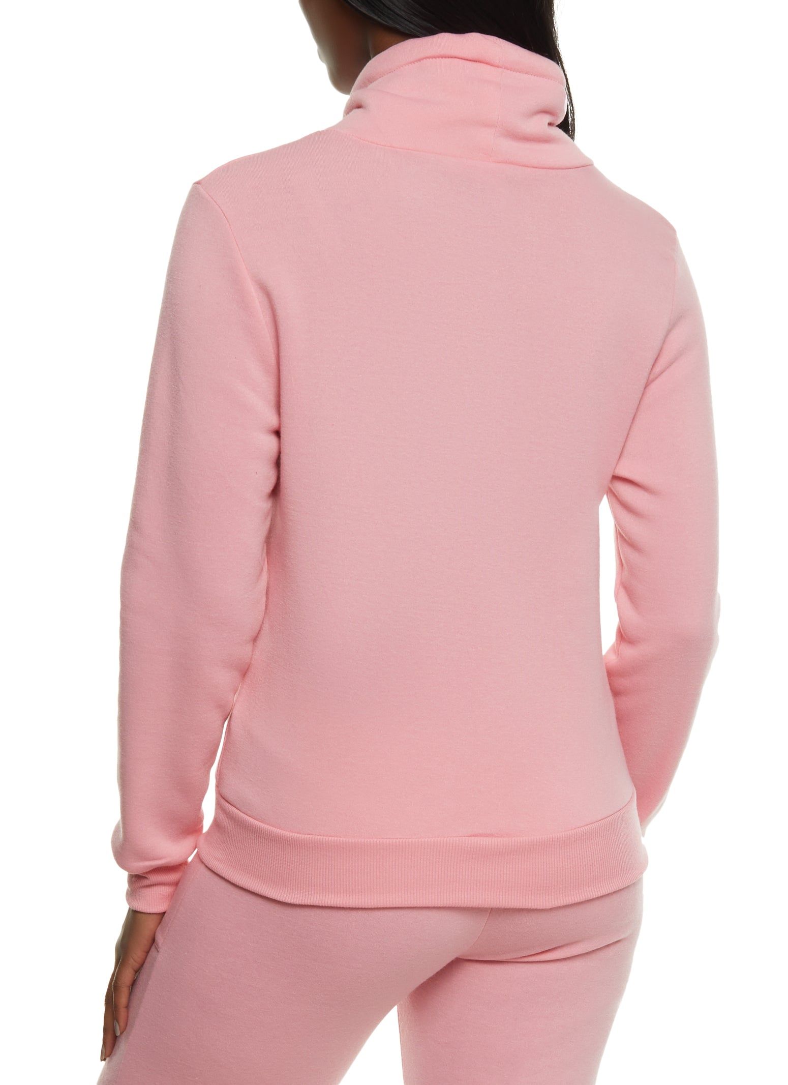 Fleece Funnel Neck Sweatshirt sold by Rainbow product image thumbnail 3
