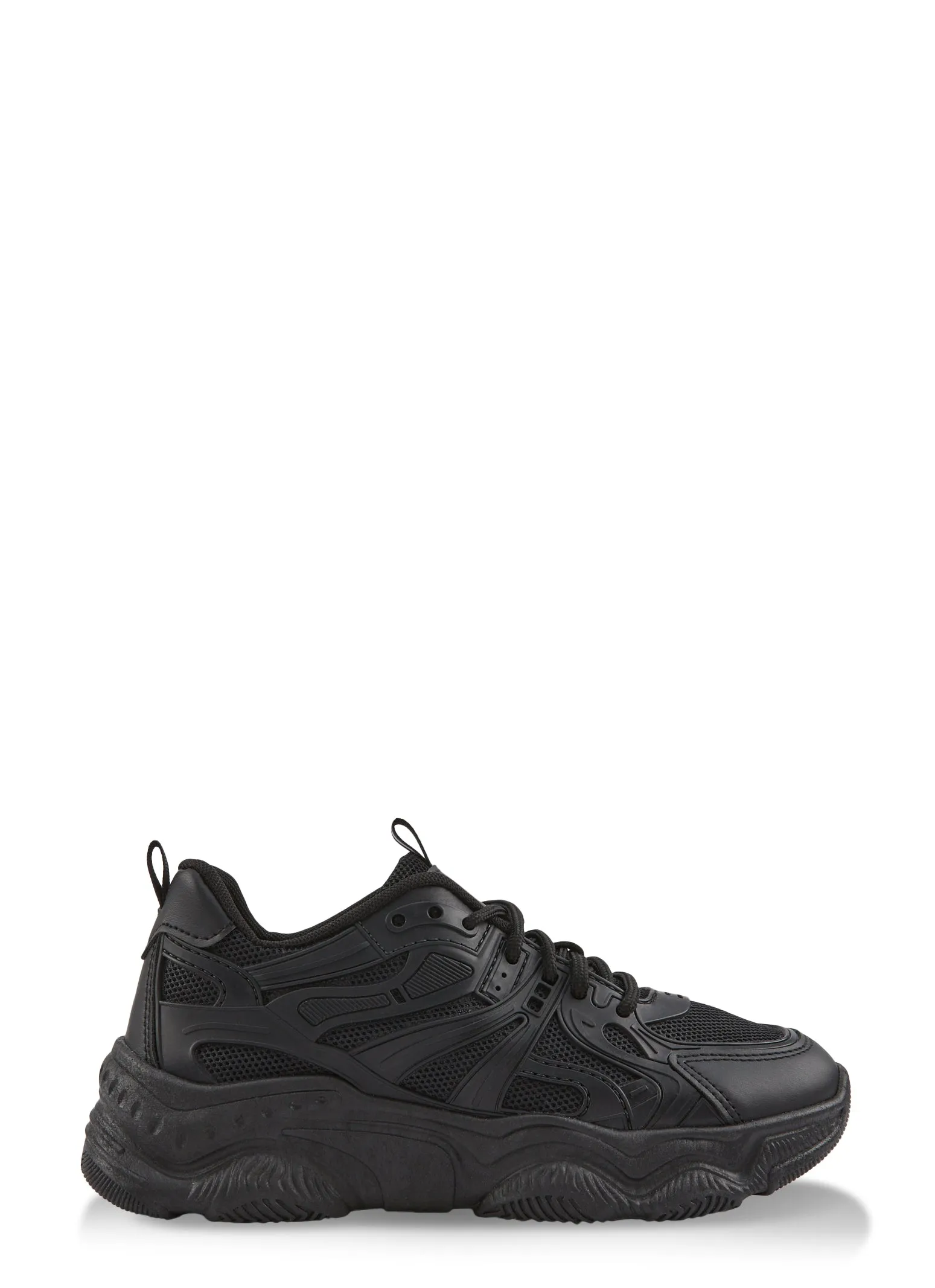 Lace Up Chunky Sole Sneakers sold by Rainbow product image thumbnail 2