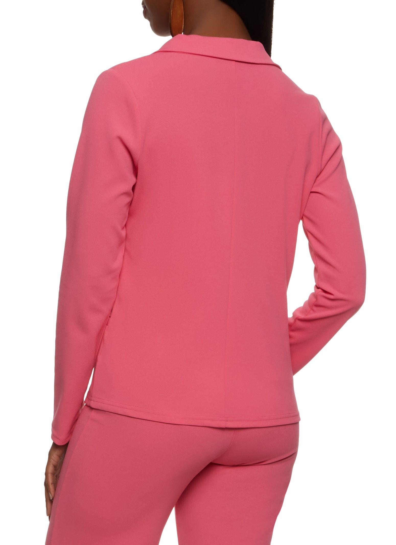 Faux Pocket Open Front Blazer sold by Rainbow product image thumbnail 3