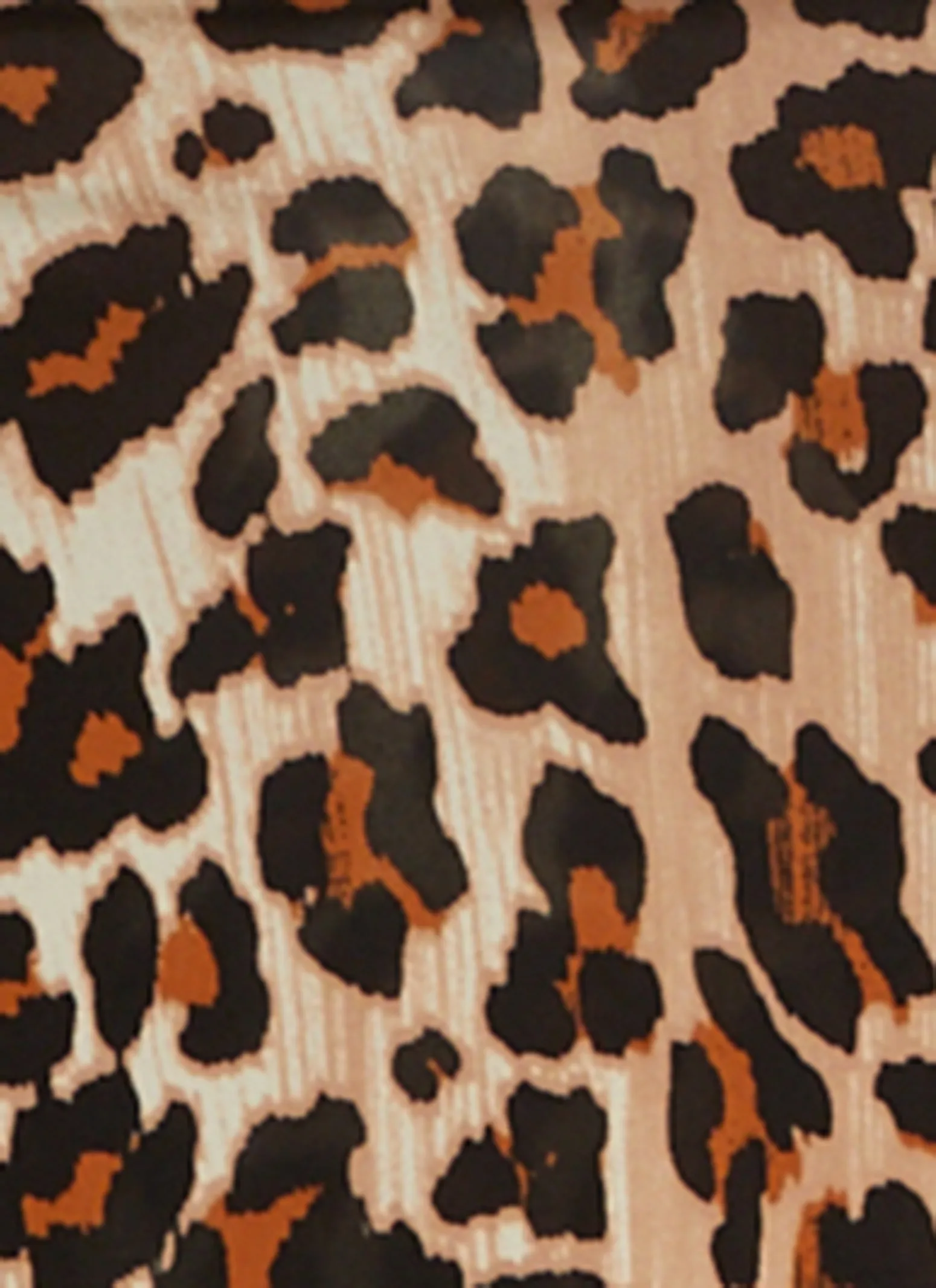 Leopard Print Keyhole Back T Shirt Maxi Dress sold by Rainbow product image thumbnail 4