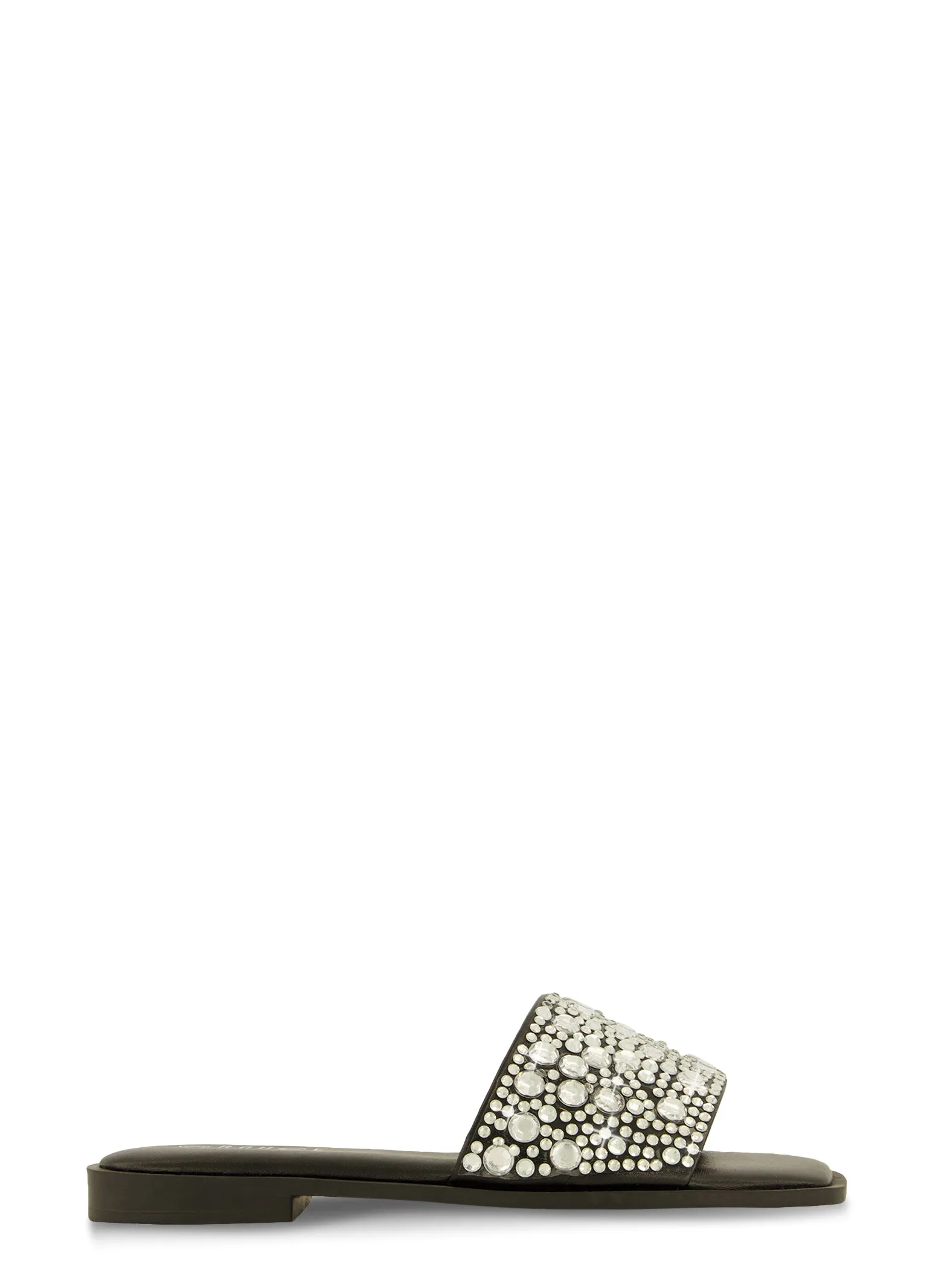 Rhinestone Band Square Toe Slide Sandals sold by Rainbow product image thumbnail 2