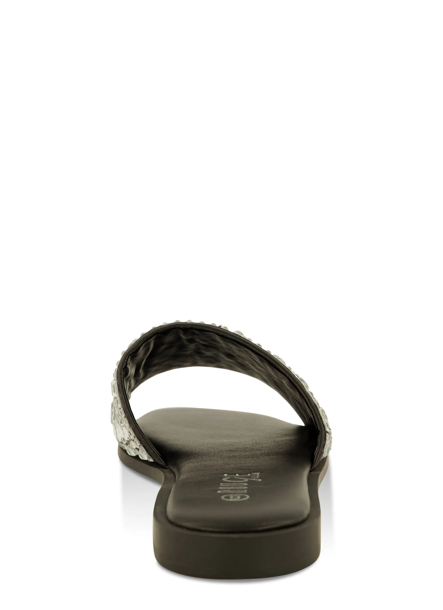 Rhinestone Band Square Toe Slide Sandals sold by Rainbow product image thumbnail 3