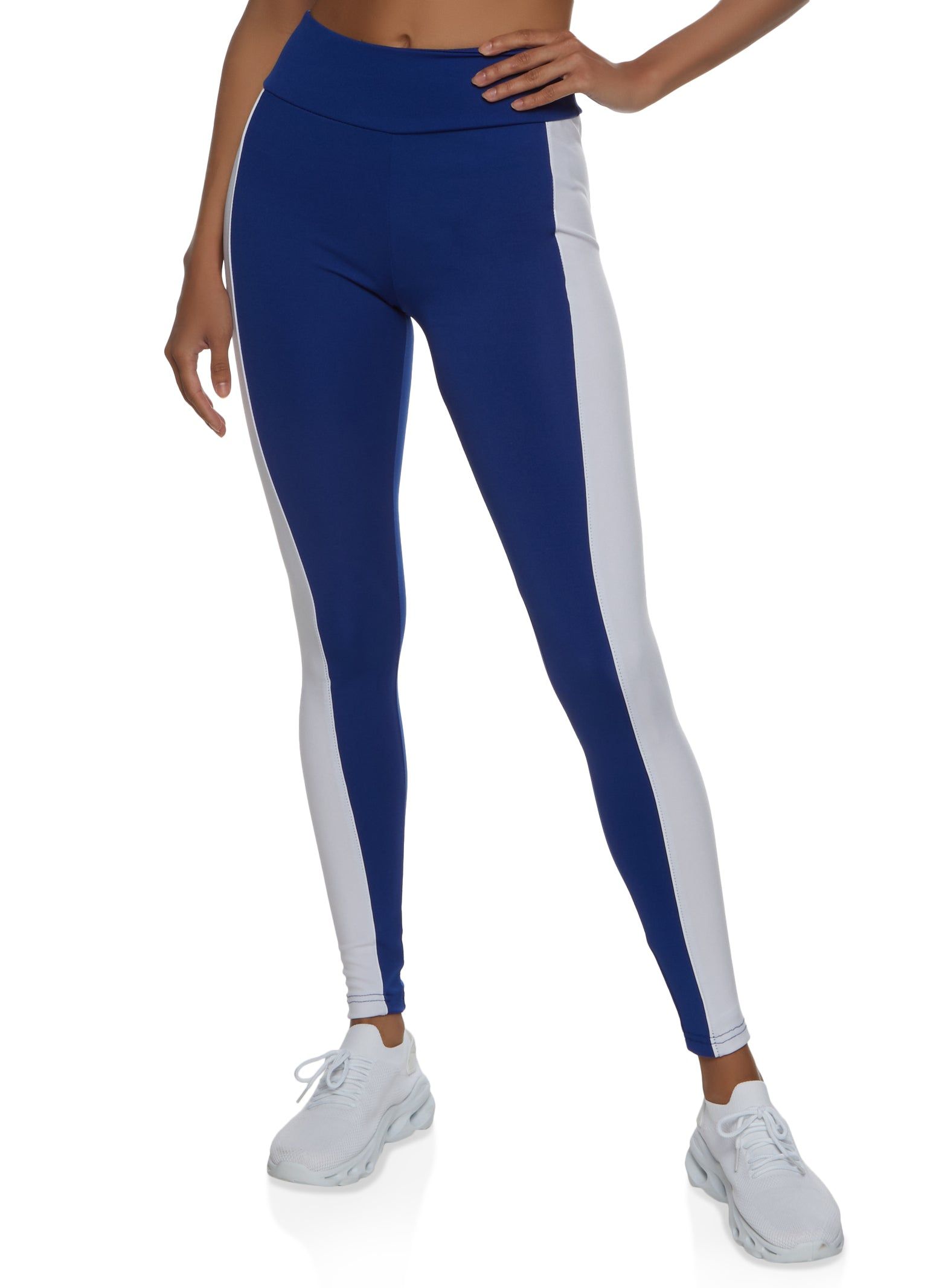 Color Block High Waist Active Leggings sold by Rainbow