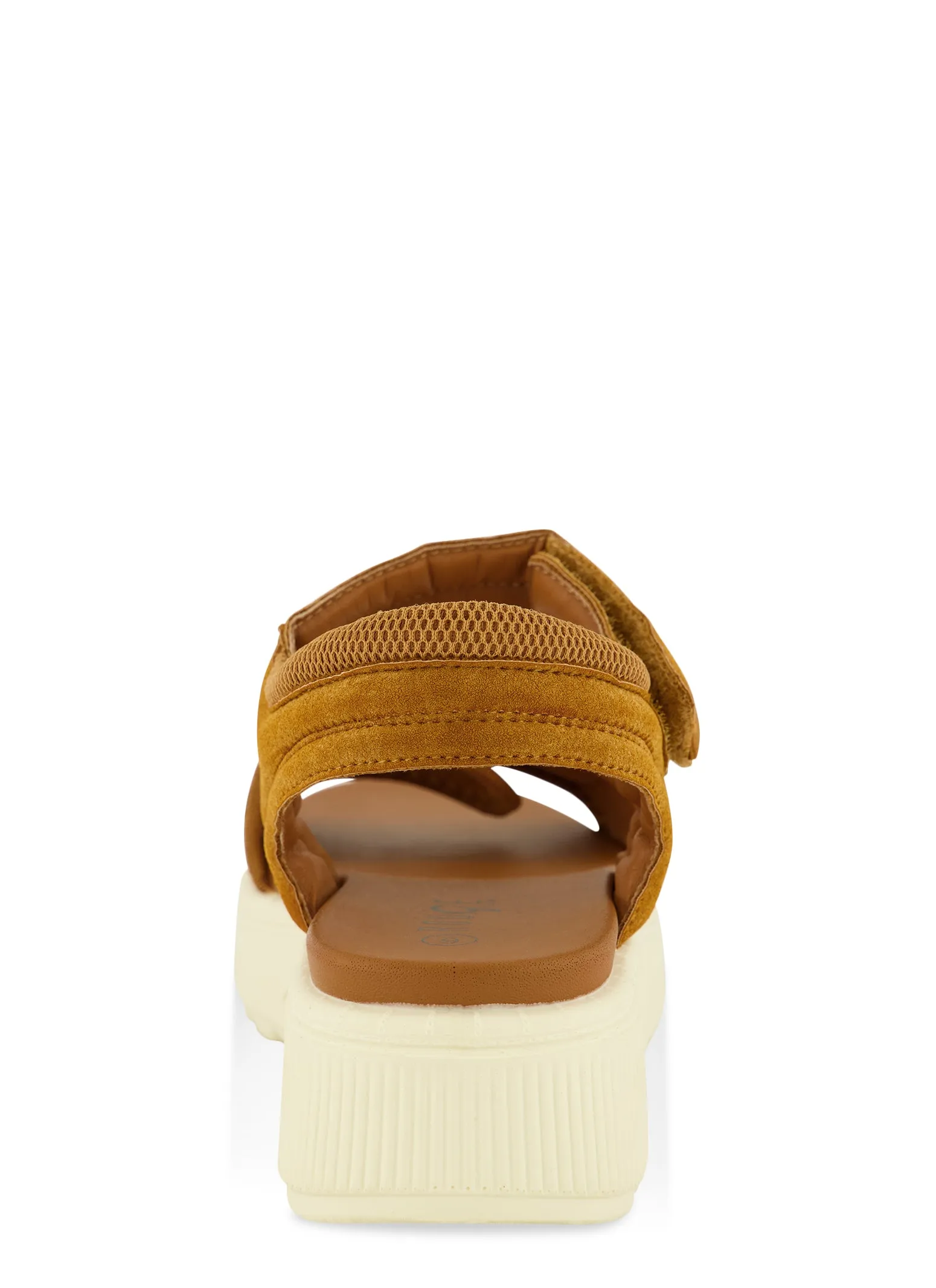 Velcro Band Ankle Strap Platform Sandals sold by Rainbow product image thumbnail 3