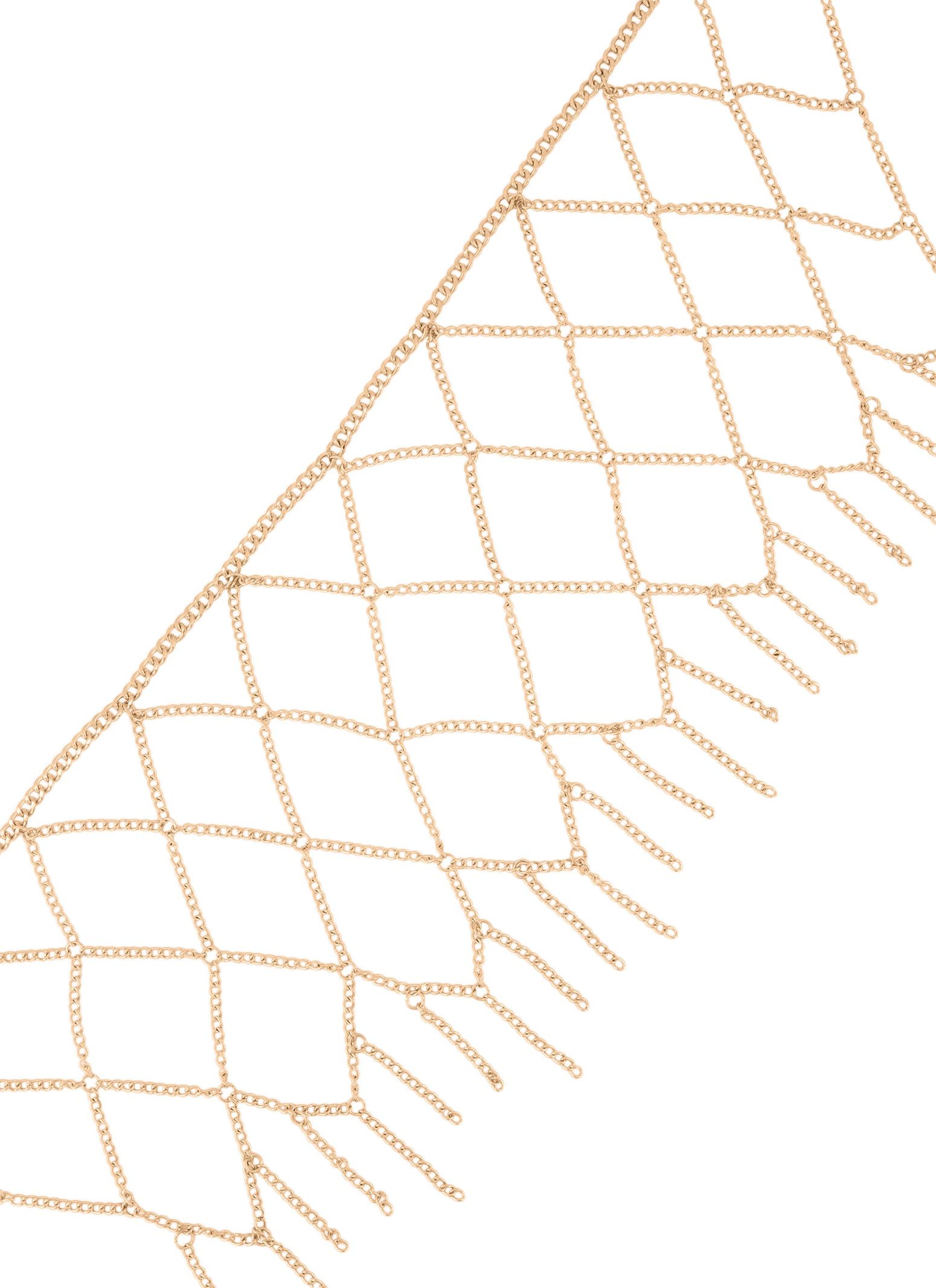 Plus Size Metallic Chain Belt sold by Rainbow product image thumbnail 5