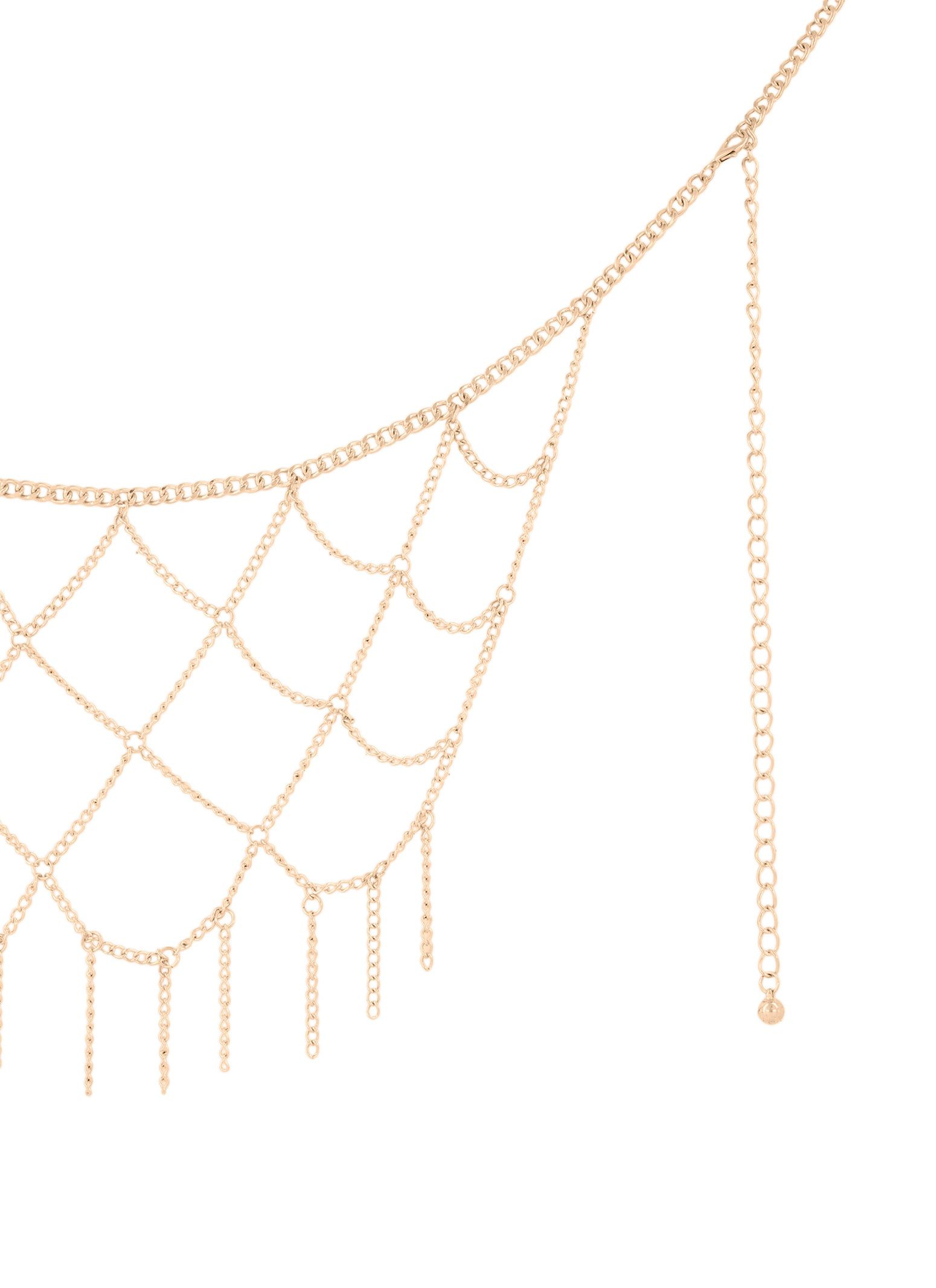 Plus Size Metallic Chain Belt sold by Rainbow product image thumbnail 3