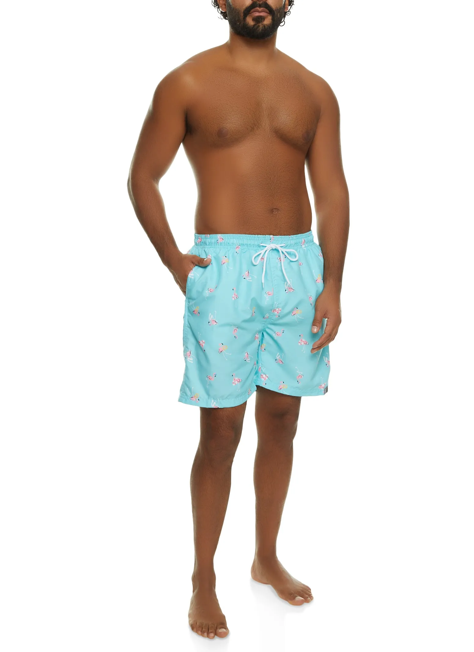 Mens Printed Swim Trunks sold by Rainbow product image thumbnail 2