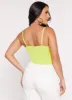 Rib Knit Padded Bustier Bodysuit sold by Rainbow