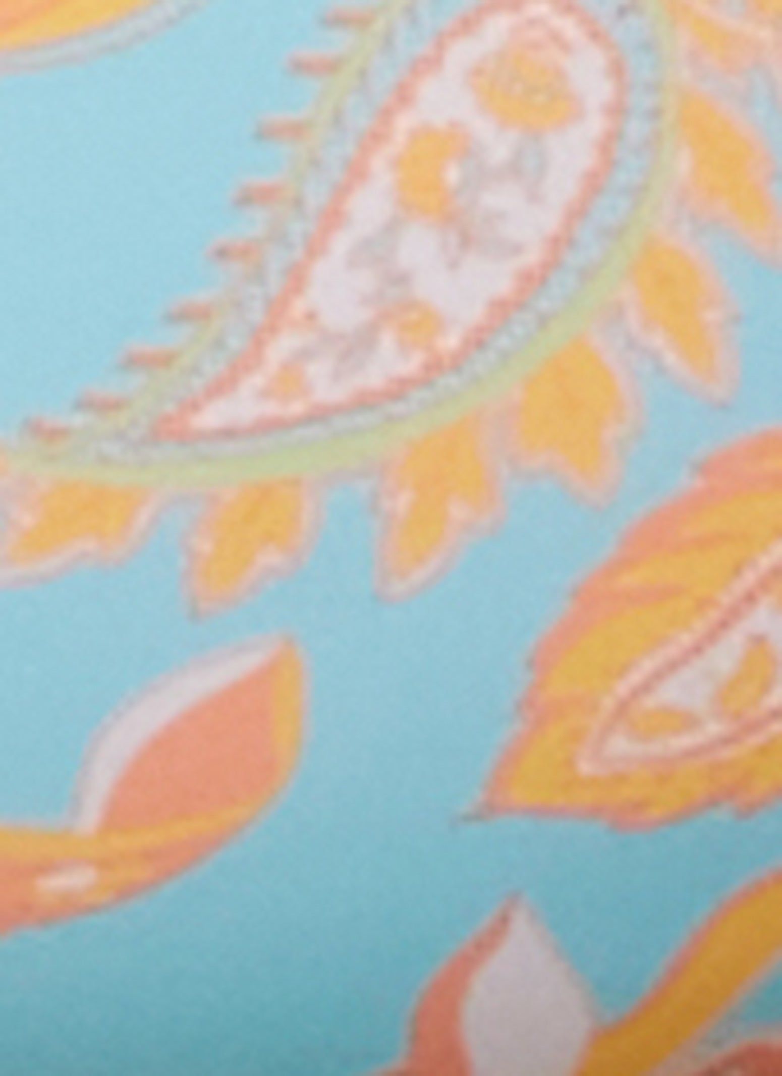 Paisley Ruffle Triangle Bikini Top sold by Rainbow product image thumbnail 4