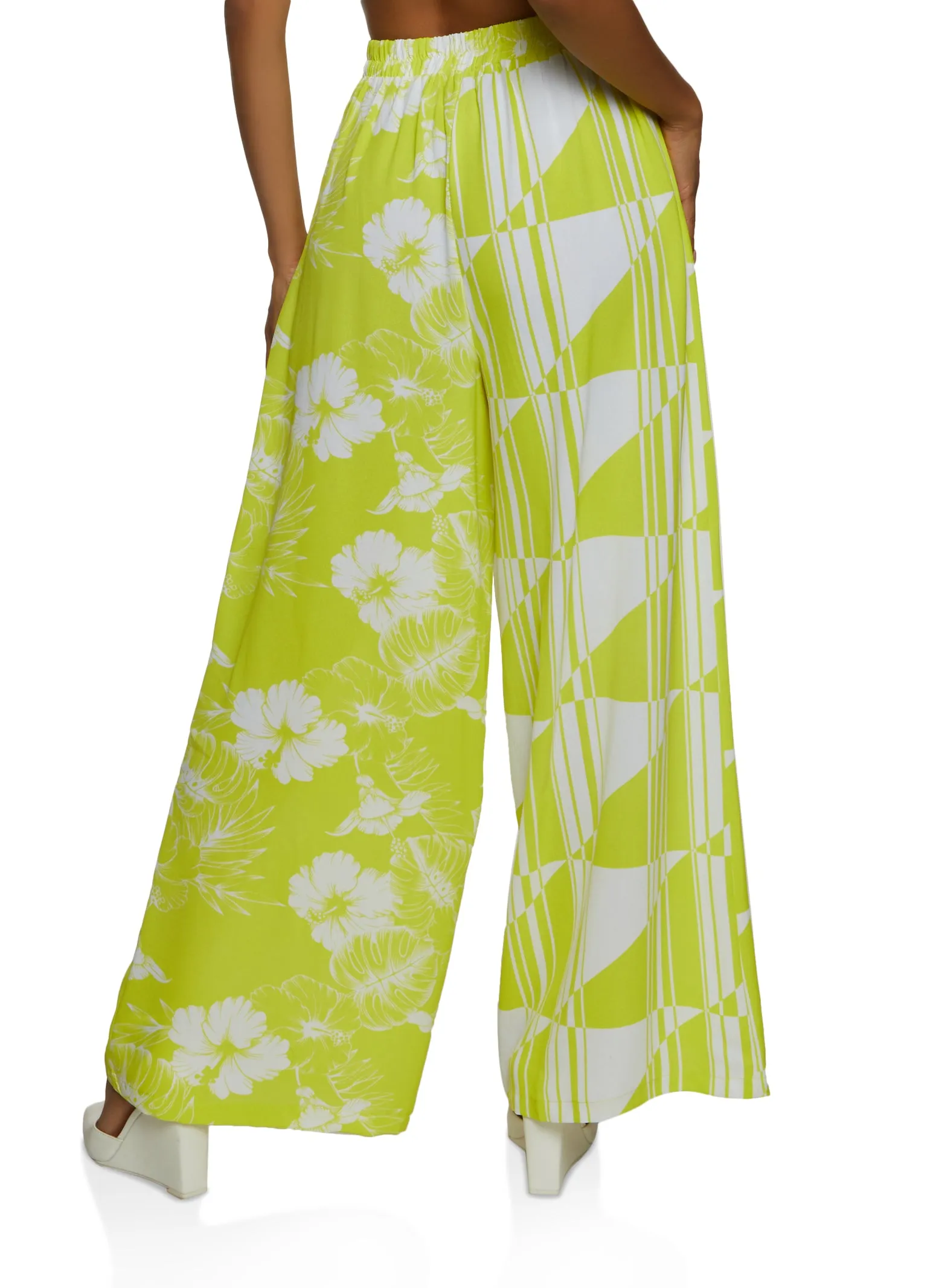 Mixed Print Palazzo Pants sold by Rainbow product image thumbnail 2