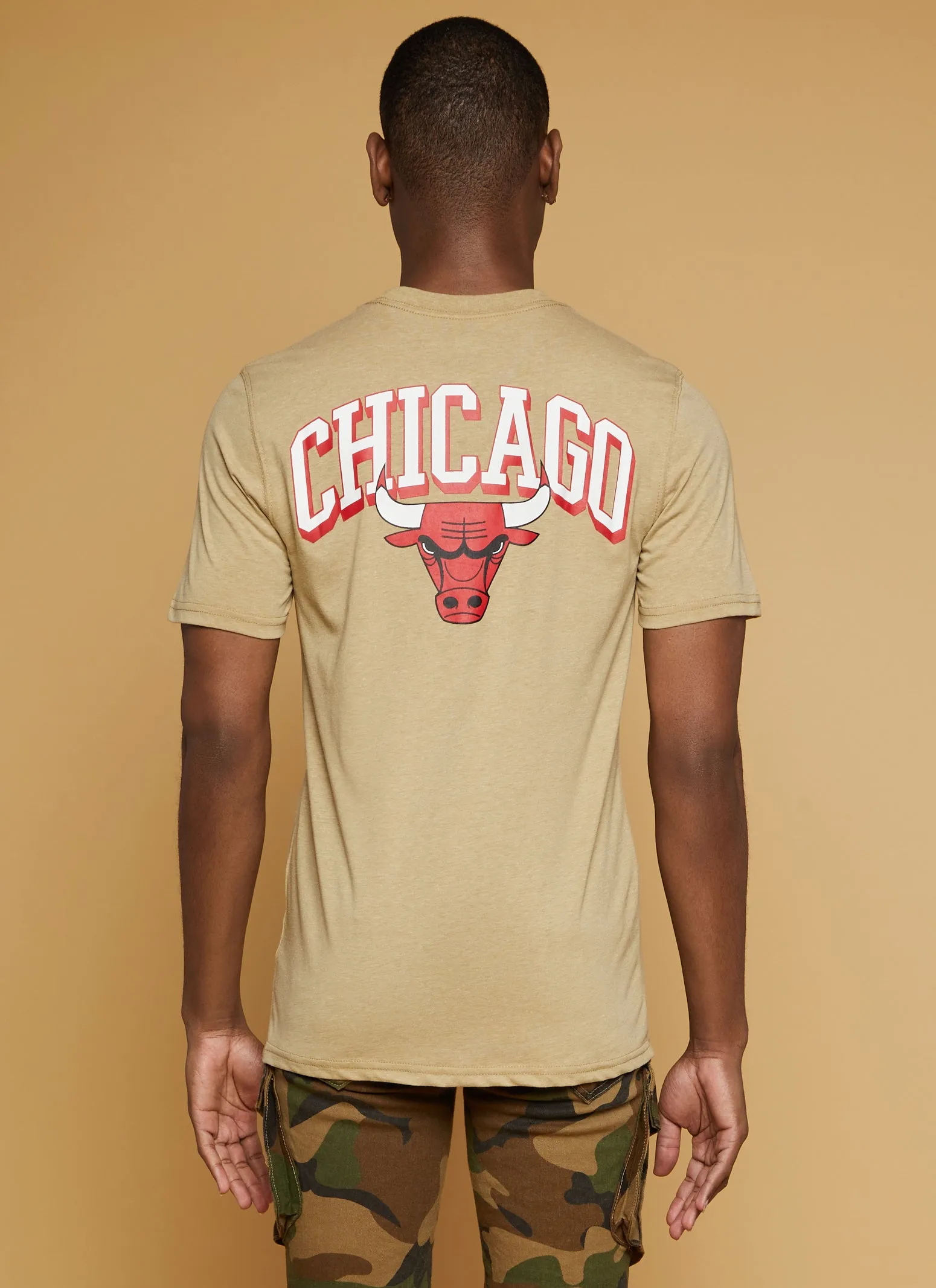 Mens NBA Chicago Bulls Crew Neck Graphic T Shirt sold by Rainbow product image thumbnail 2