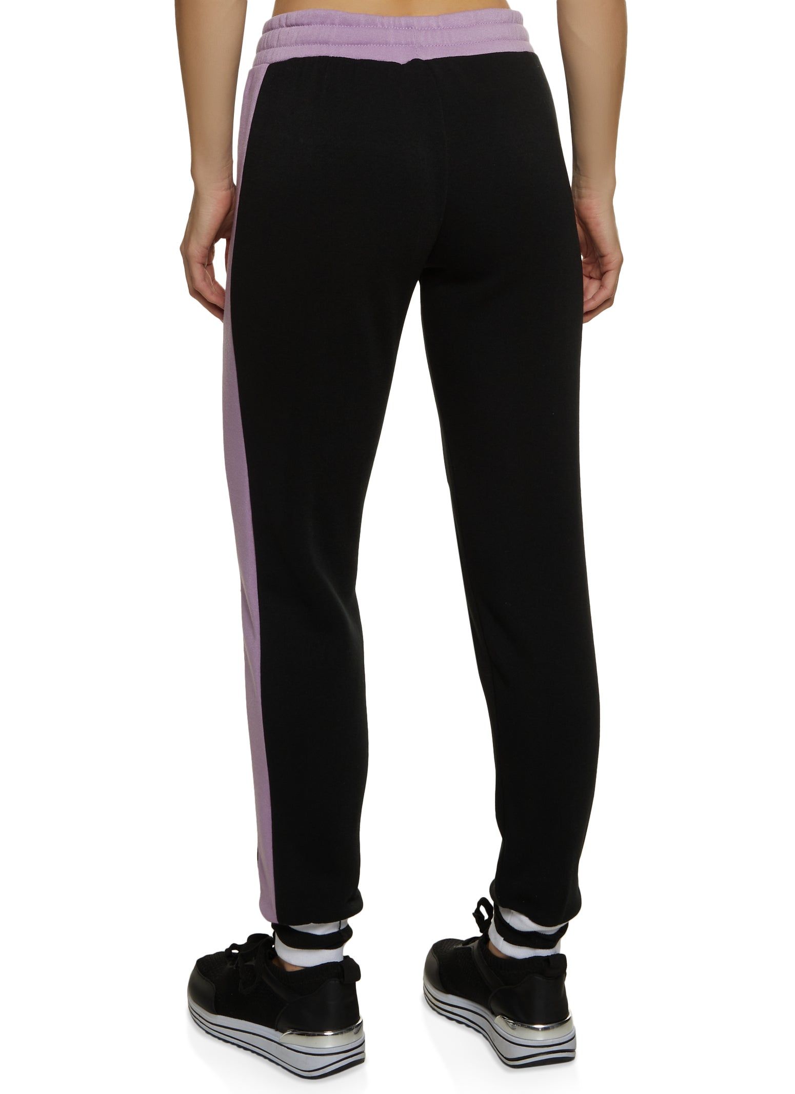 Heart Graphic Contrast Side Stripe Joggers sold by Rainbow product image thumbnail 2