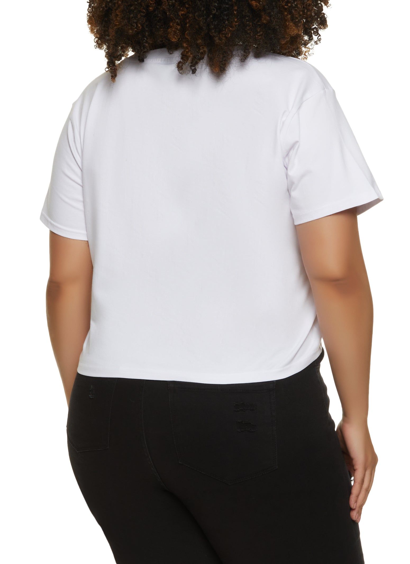 Plus Size Nutritional Facts Graphic Tee sold by Rainbow product image thumbnail 2