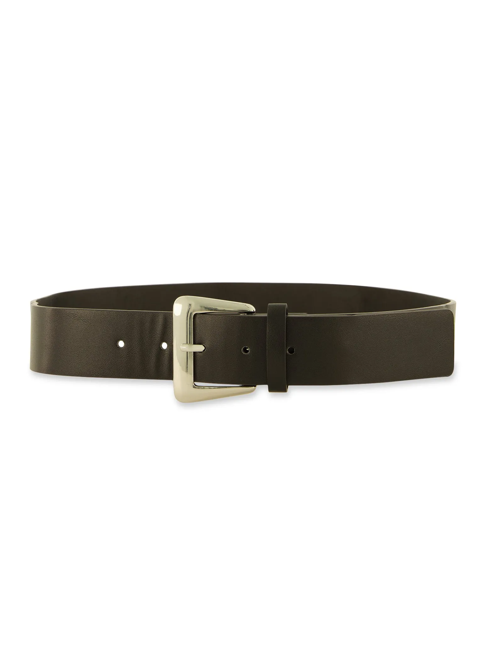 Plus Size Chunky Metallic Buckle Belt sold by Rainbow product image thumbnail 2