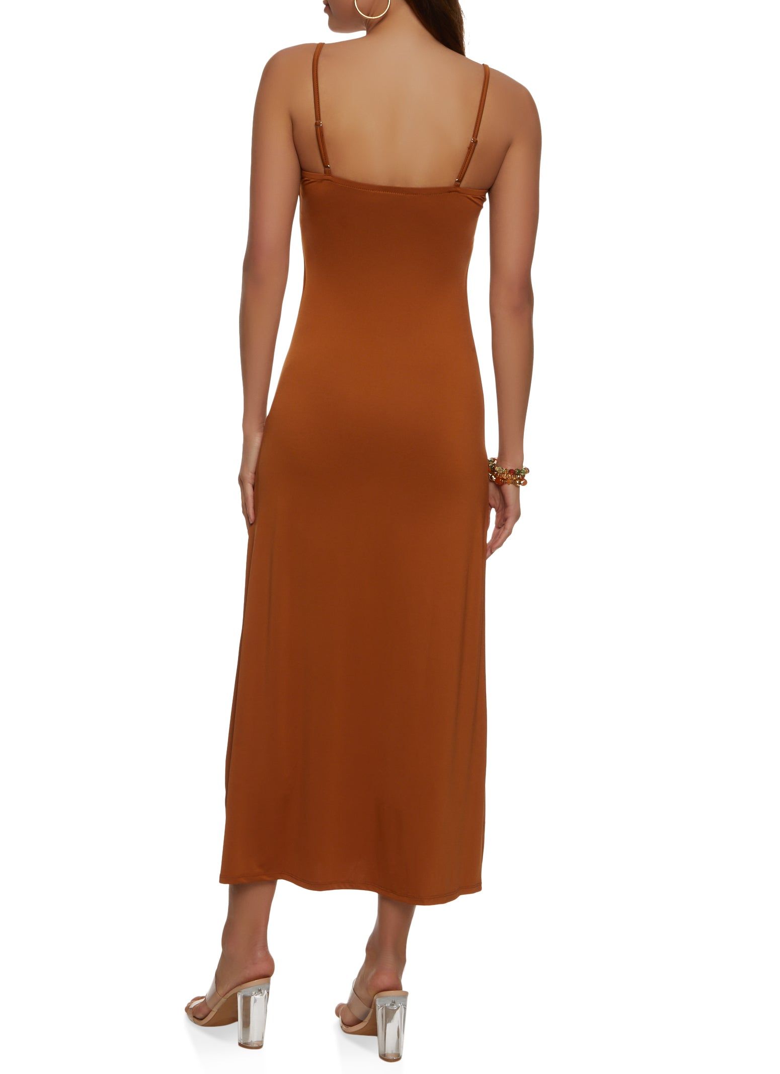 Scoop Neck Maxi Cami Dress sold by Rainbow product image thumbnail 3