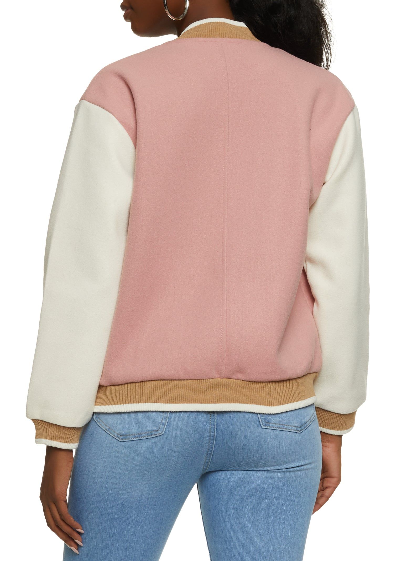 New York Chenille Patch Varsity Jacket sold by Rainbow product image thumbnail 3