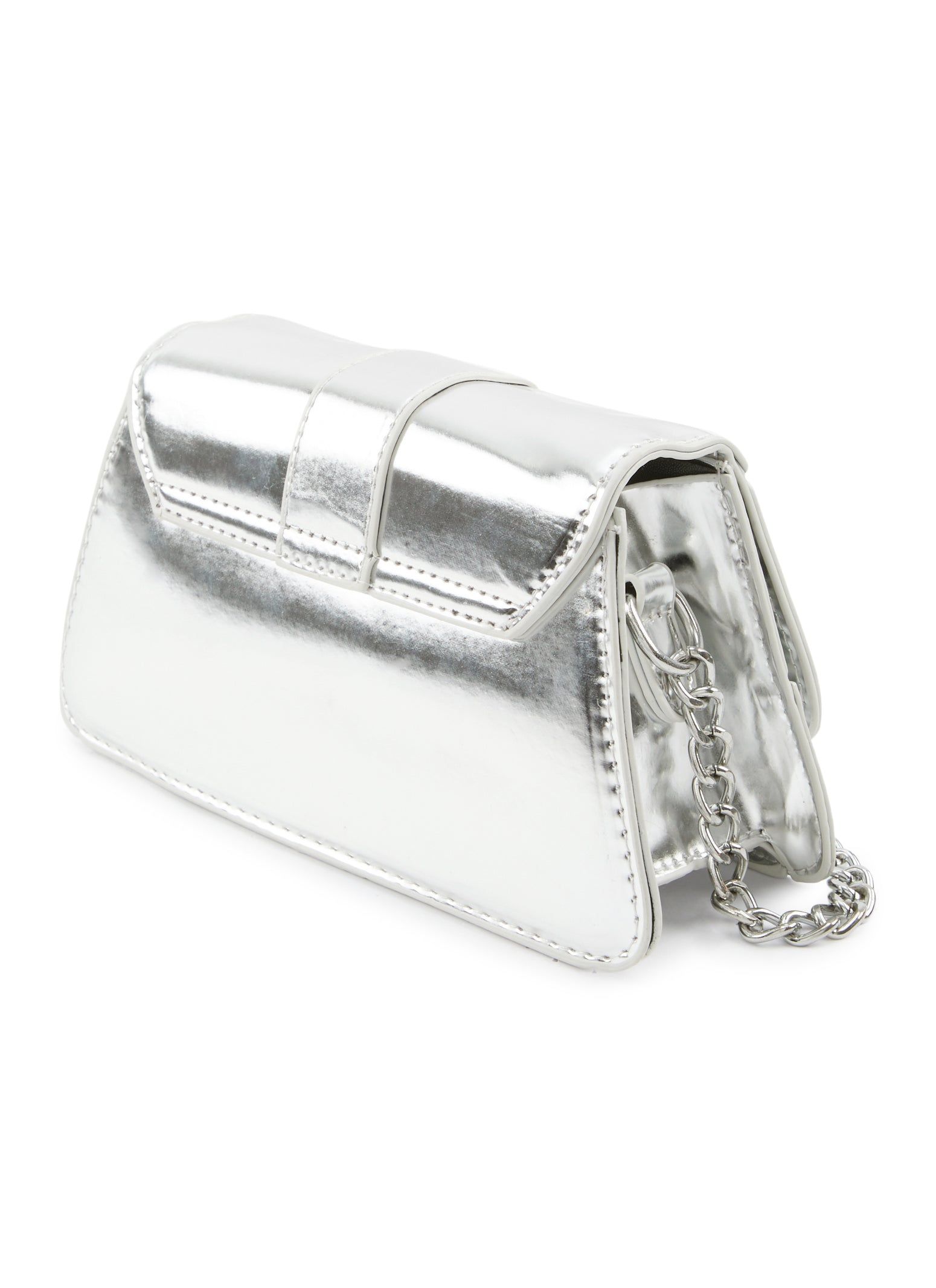 Buckle Detail Chain Strap Crossbody Bag sold by Rainbow product image thumbnail 3